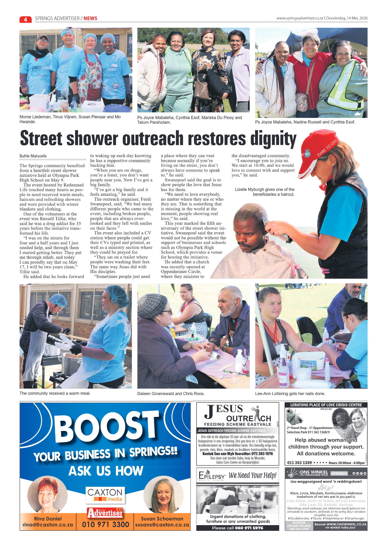 Springs Advertiser 14 May 2026 page 6