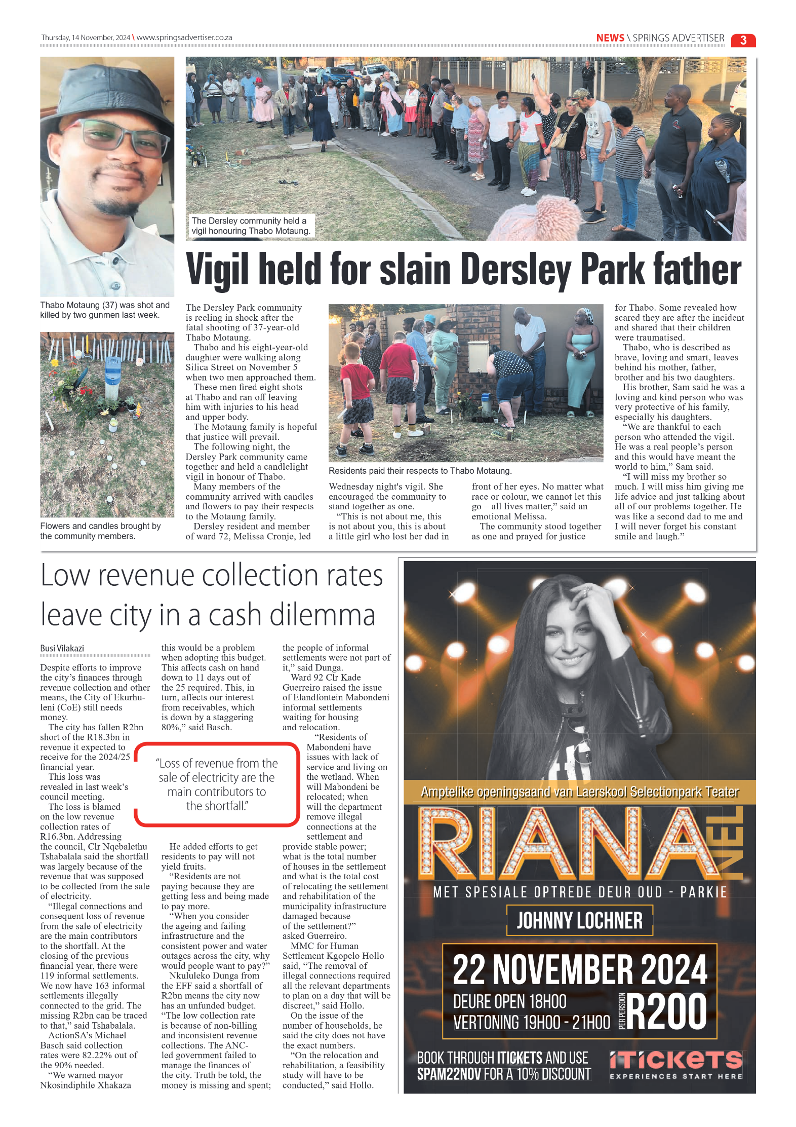 Springs Advertiser 14 November 2024 page 3
