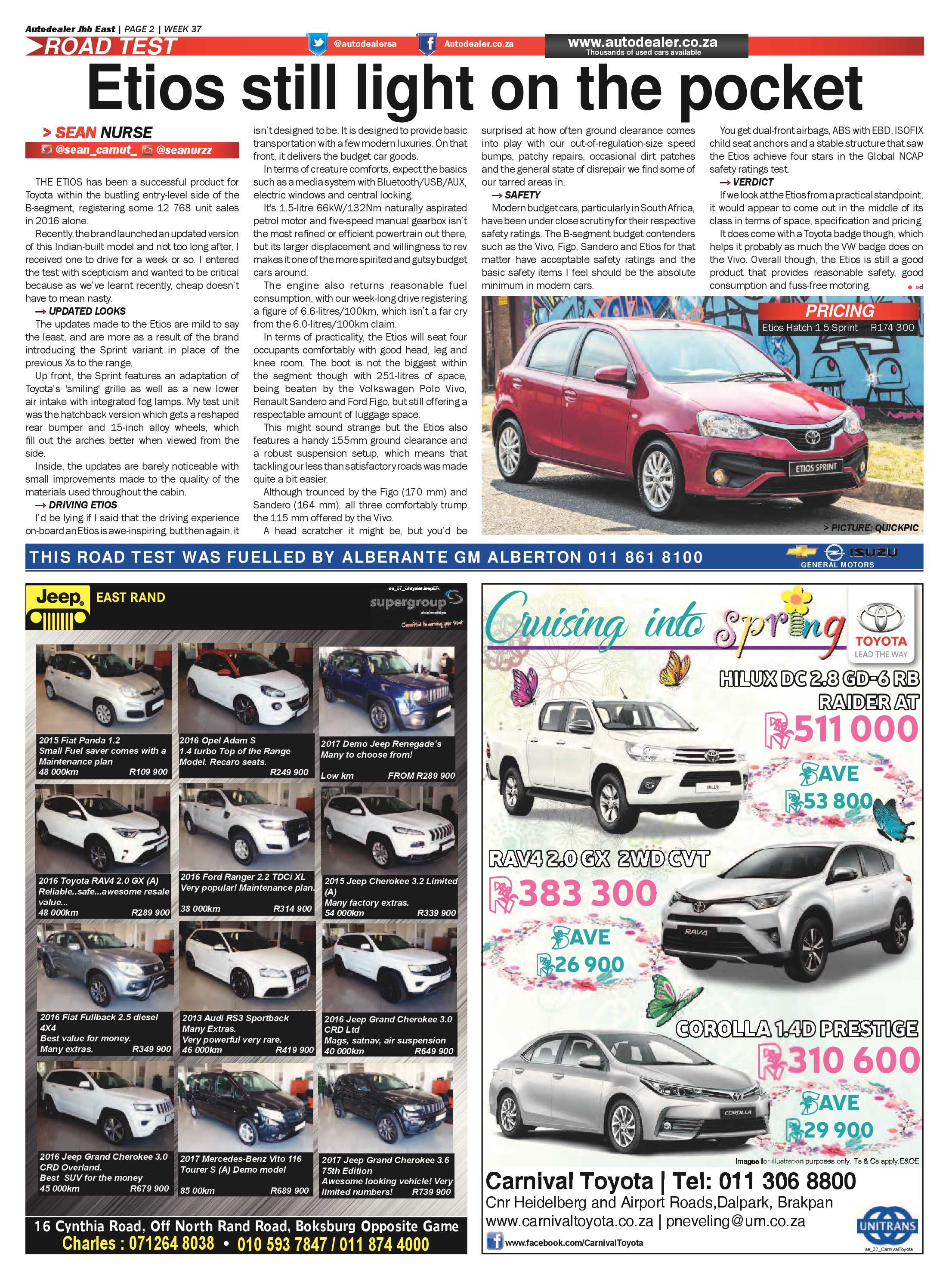 Springs Advertiser 14 September 2017 page 22