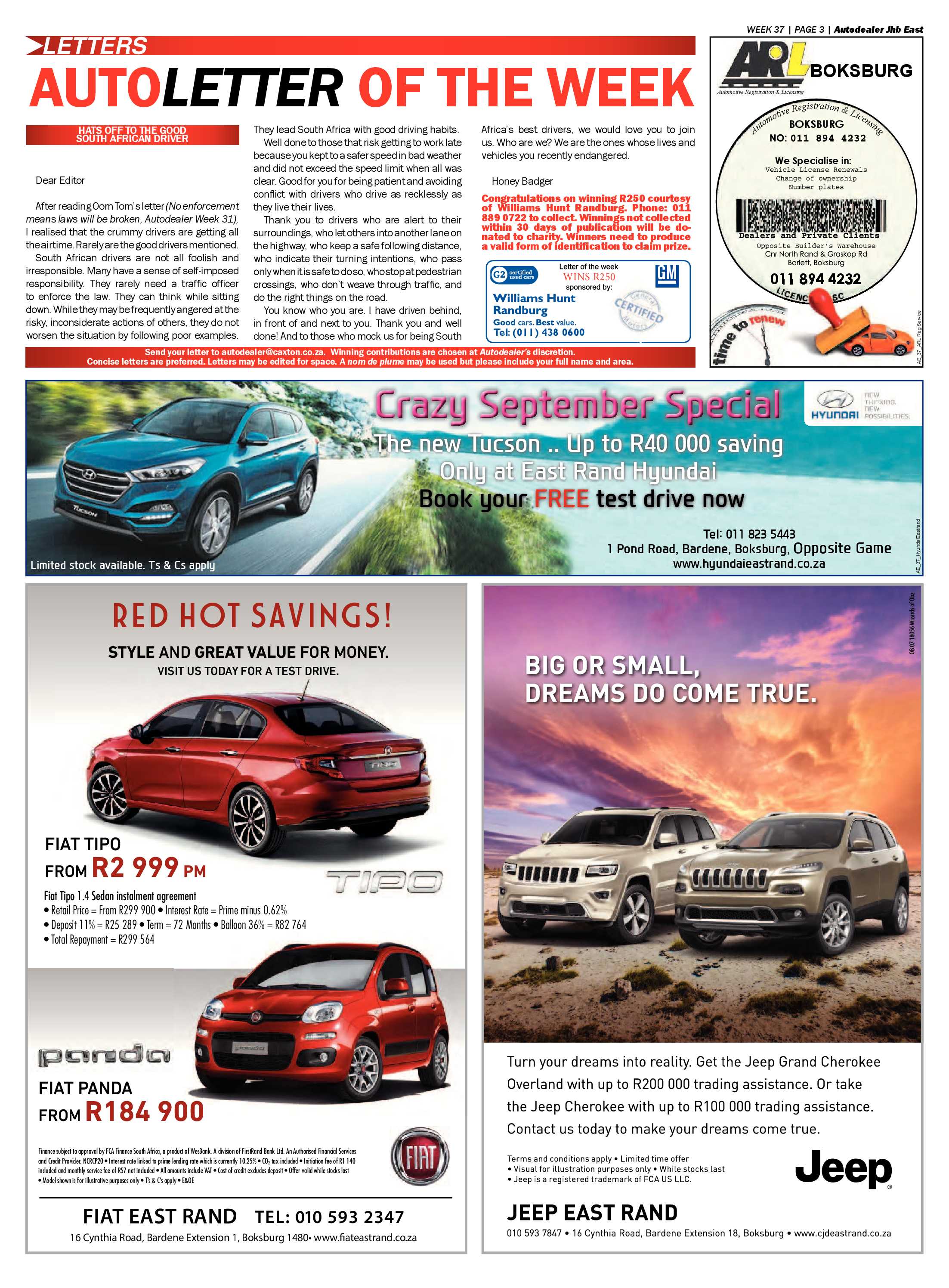 Springs Advertiser 14 September 2017 page 23