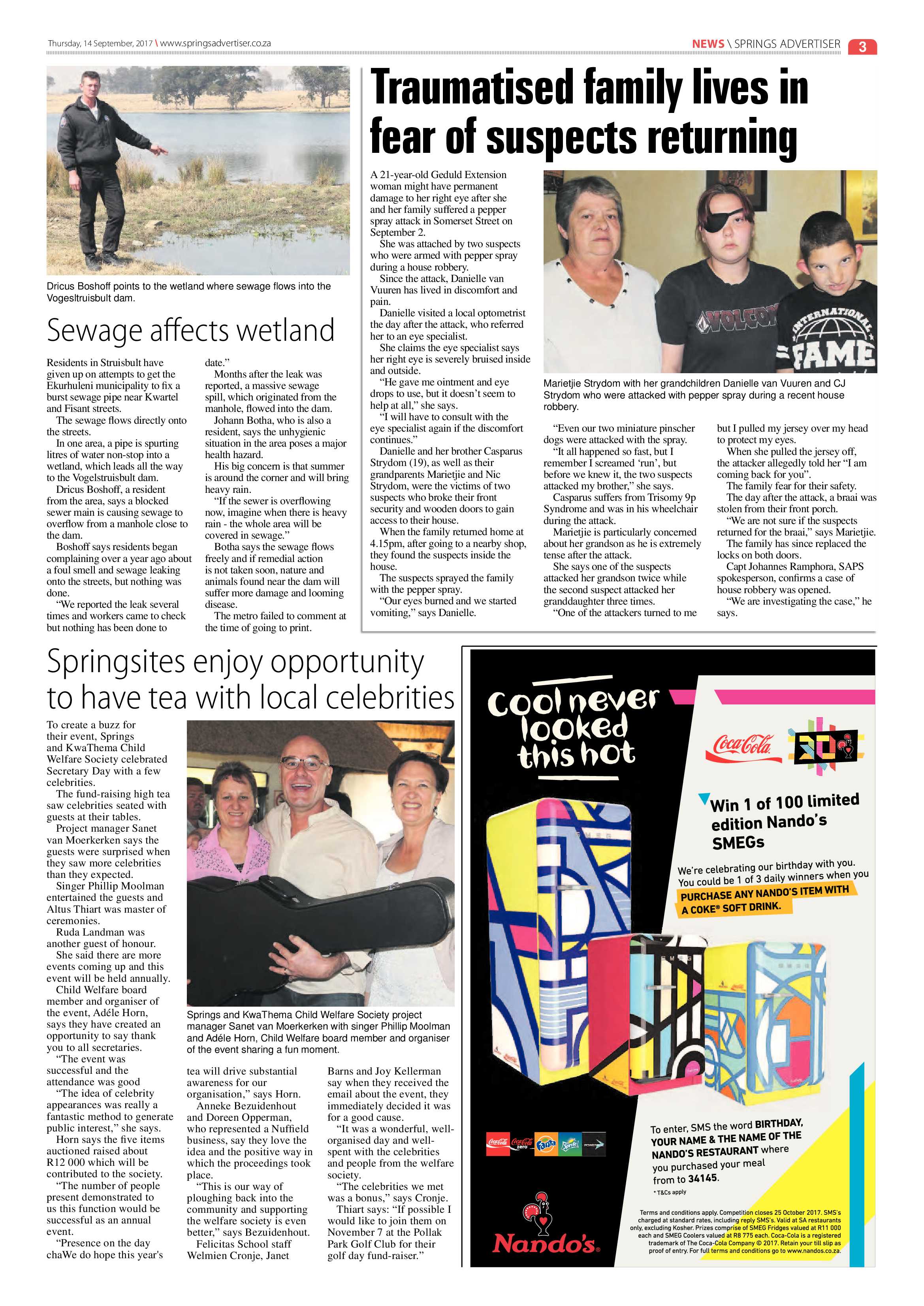 Springs Advertiser 14 September 2017 page 3