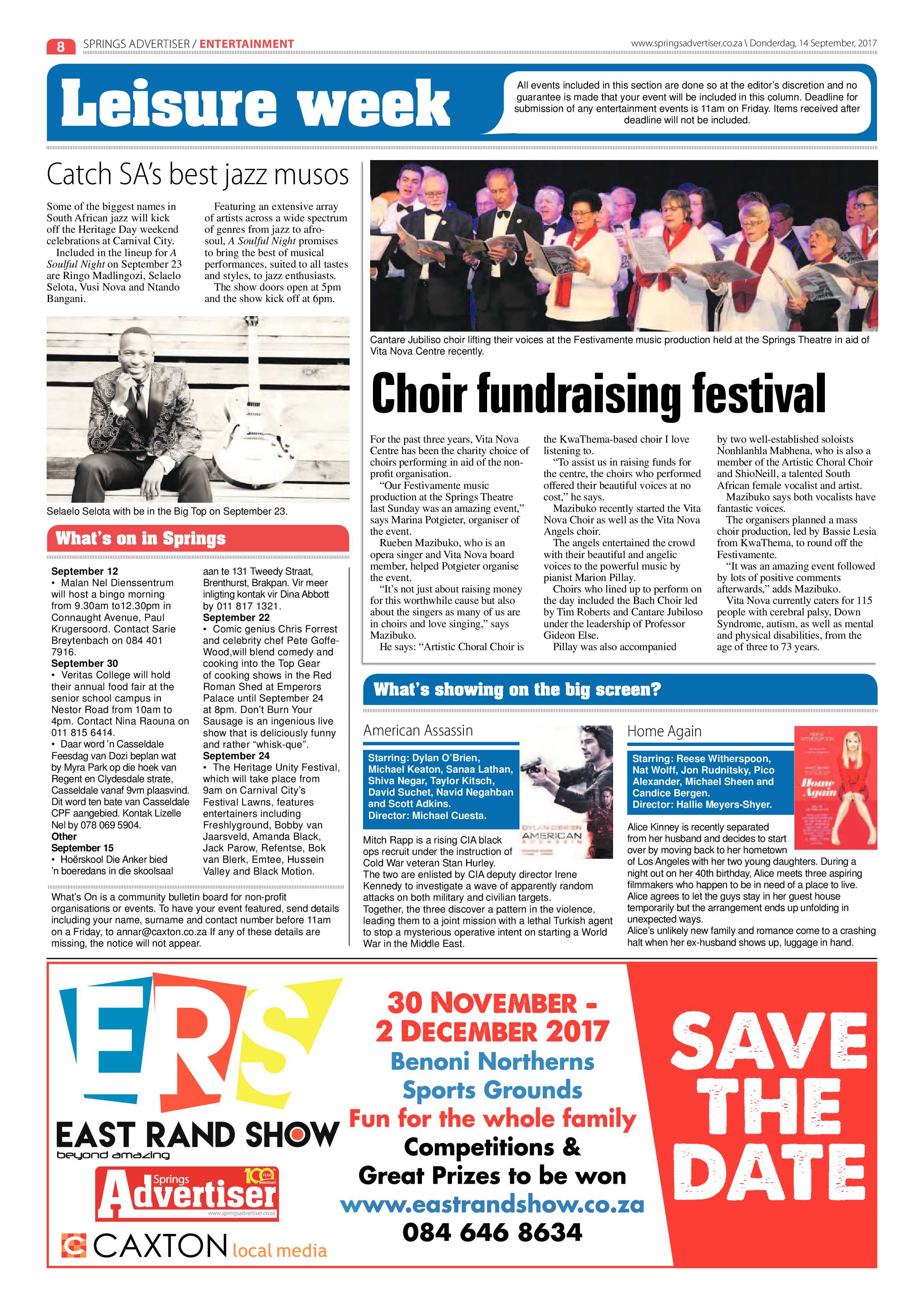 Springs Advertiser 14 September 2017 page 8