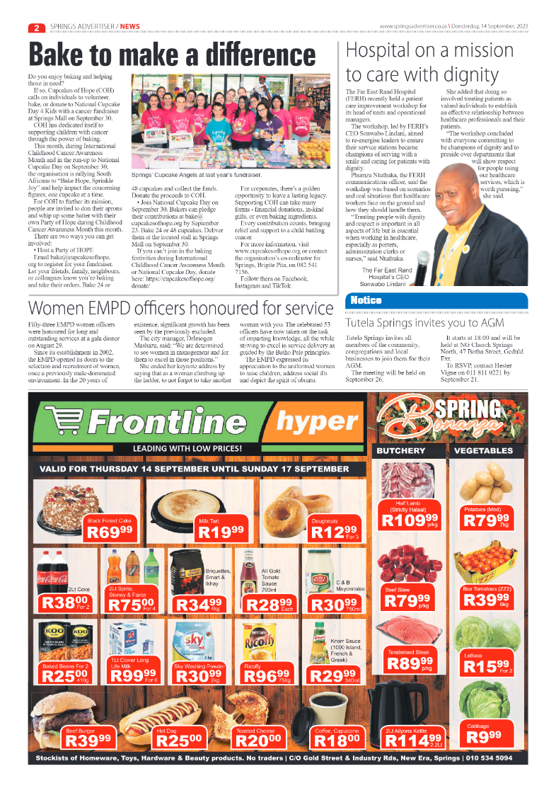 Springs Advertiser 14 September 2023 page 2