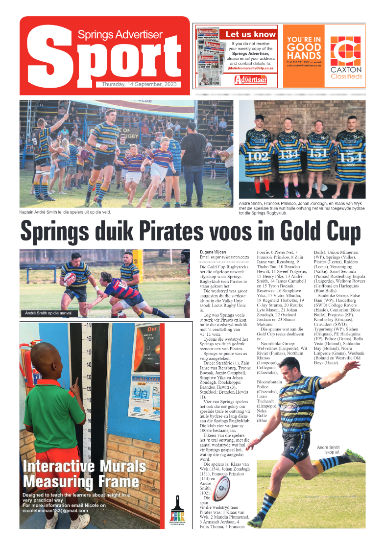 Springs Advertiser 14 September 2023 page 8