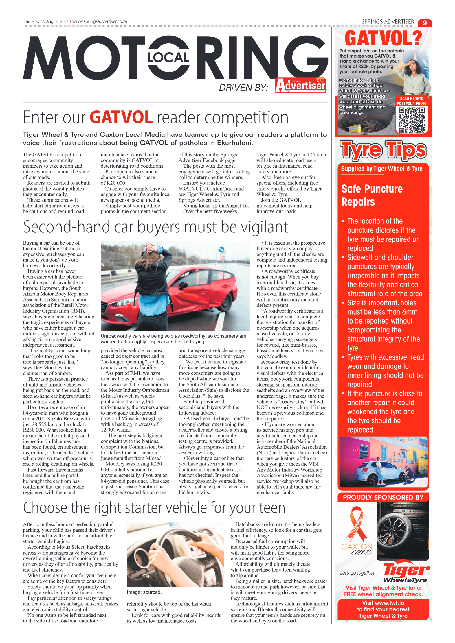 Springs Advertiser 15 August 2024 page 9