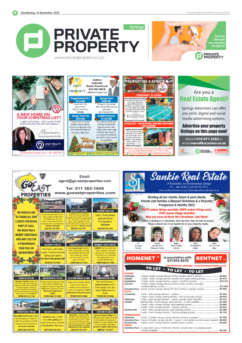 Springs Advertiser 15 Dec 2022 page 10
