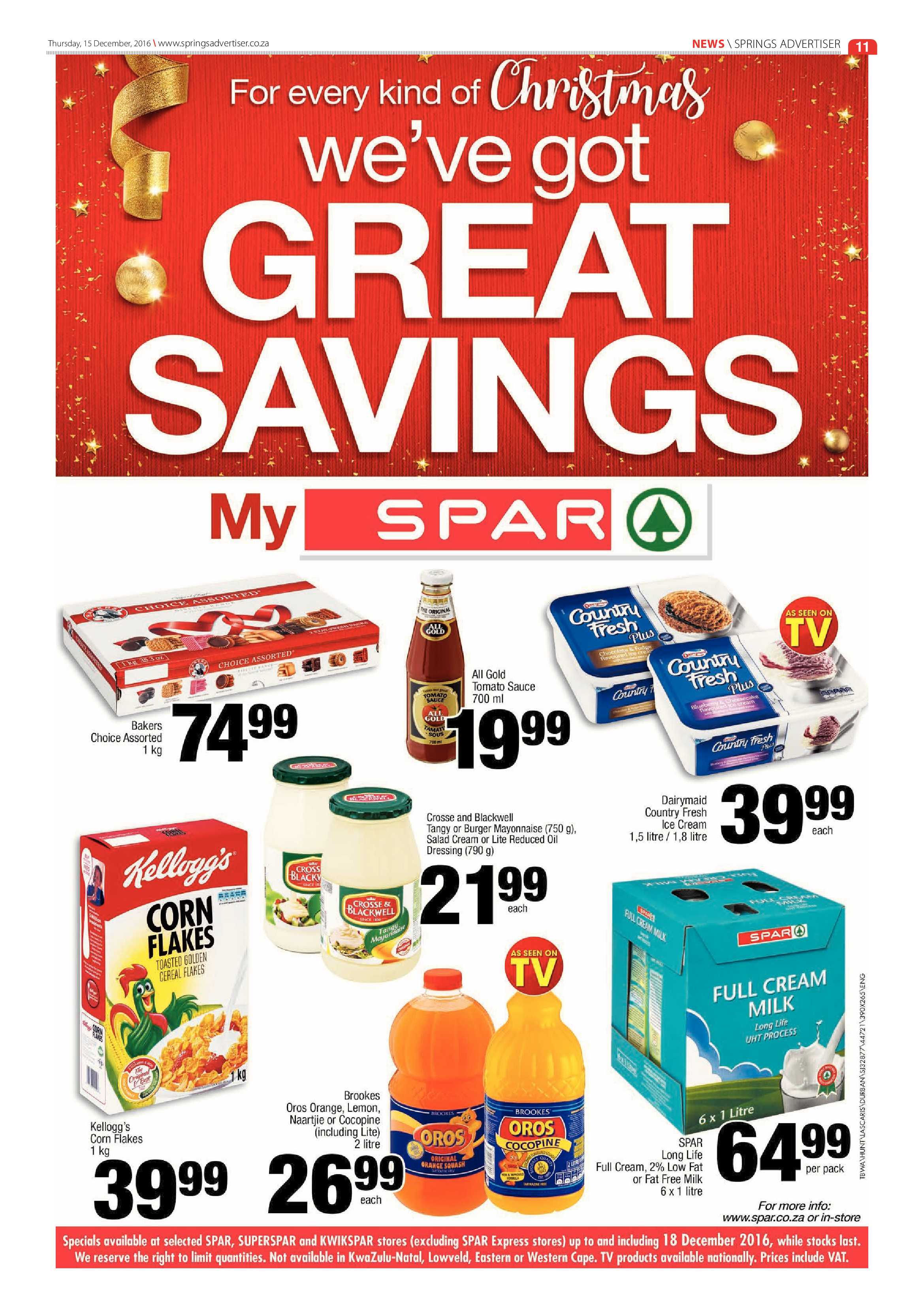 Springs Advertiser 15 December 2016 page 11