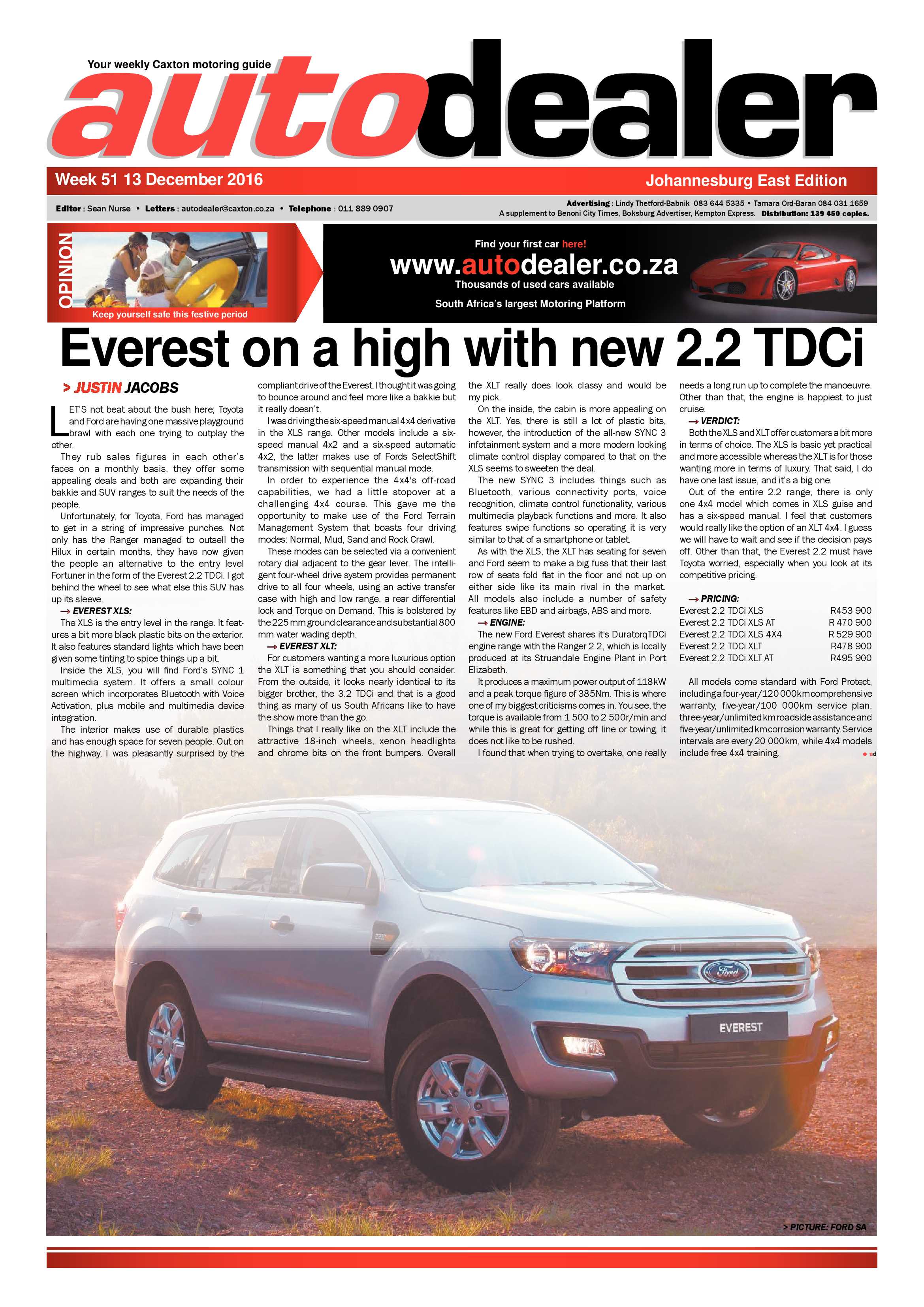 Springs Advertiser 15 December 2016 page 29