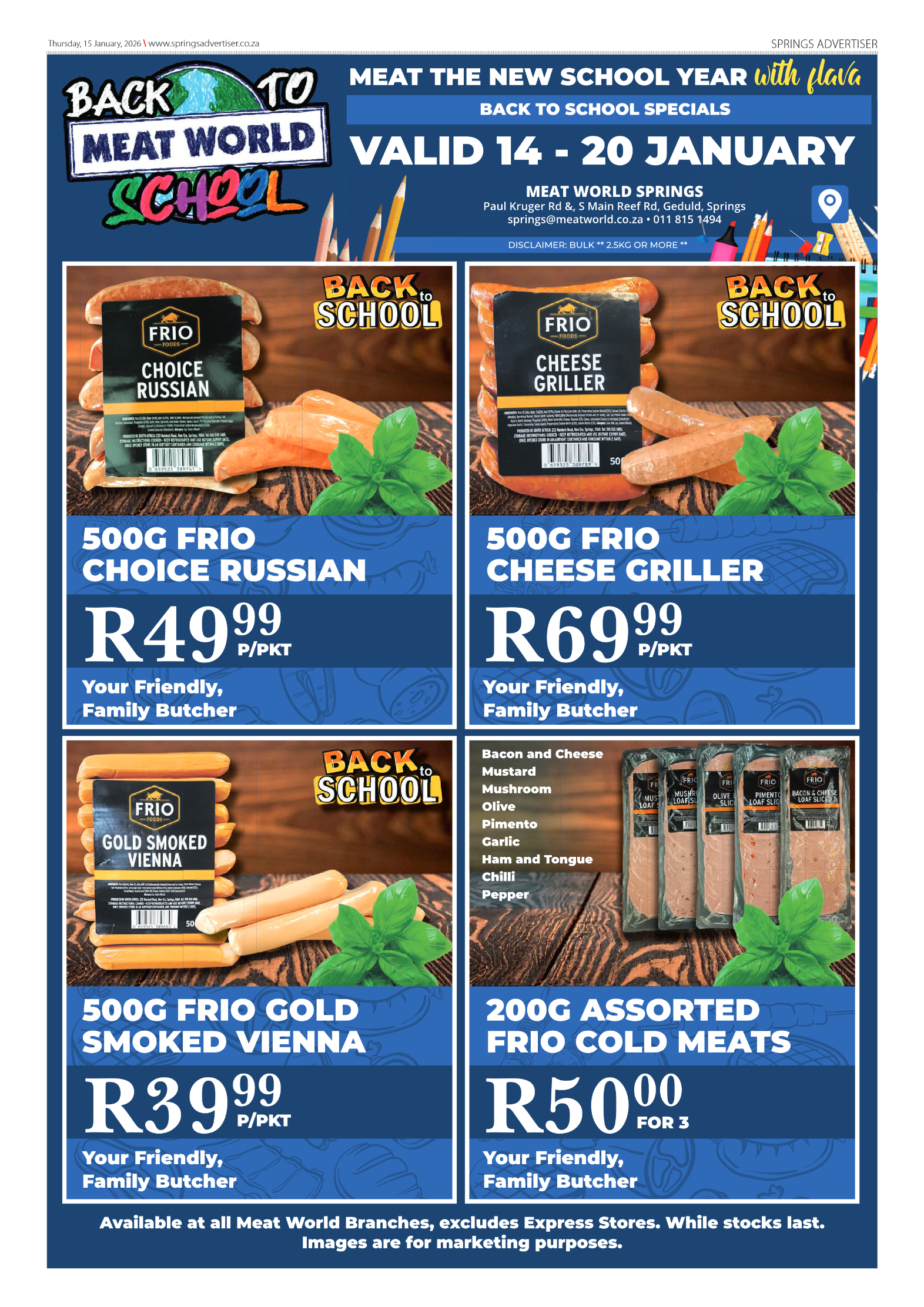 Springs Advertiser 15 January 2026 page 11