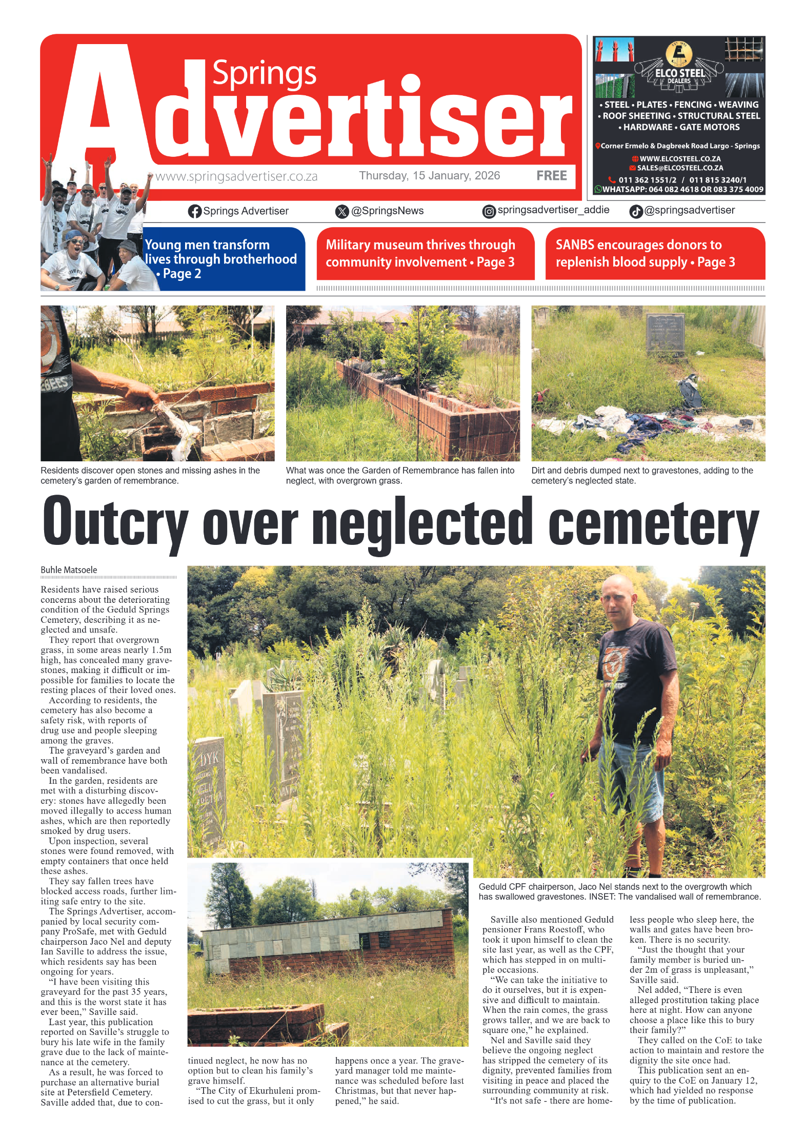 Springs Advertiser 15 January 2026 page 3