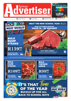 Springs Advertiser 15 January 2026
