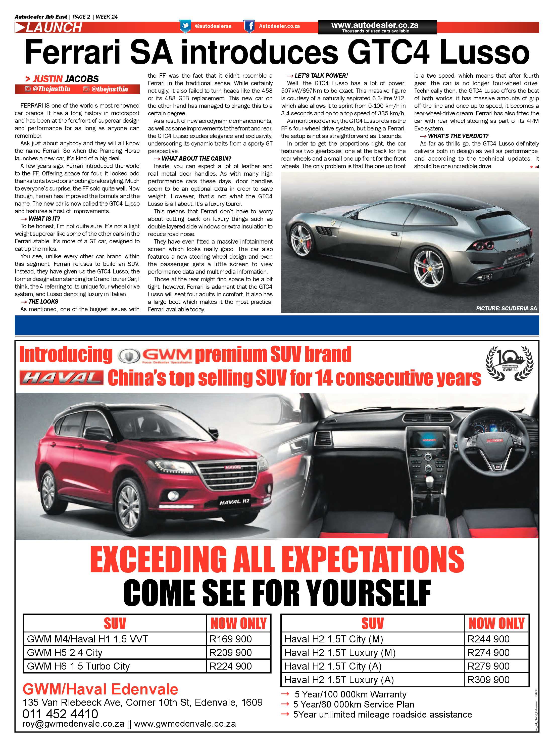 Springs Advertiser 15 June 2017 page 22