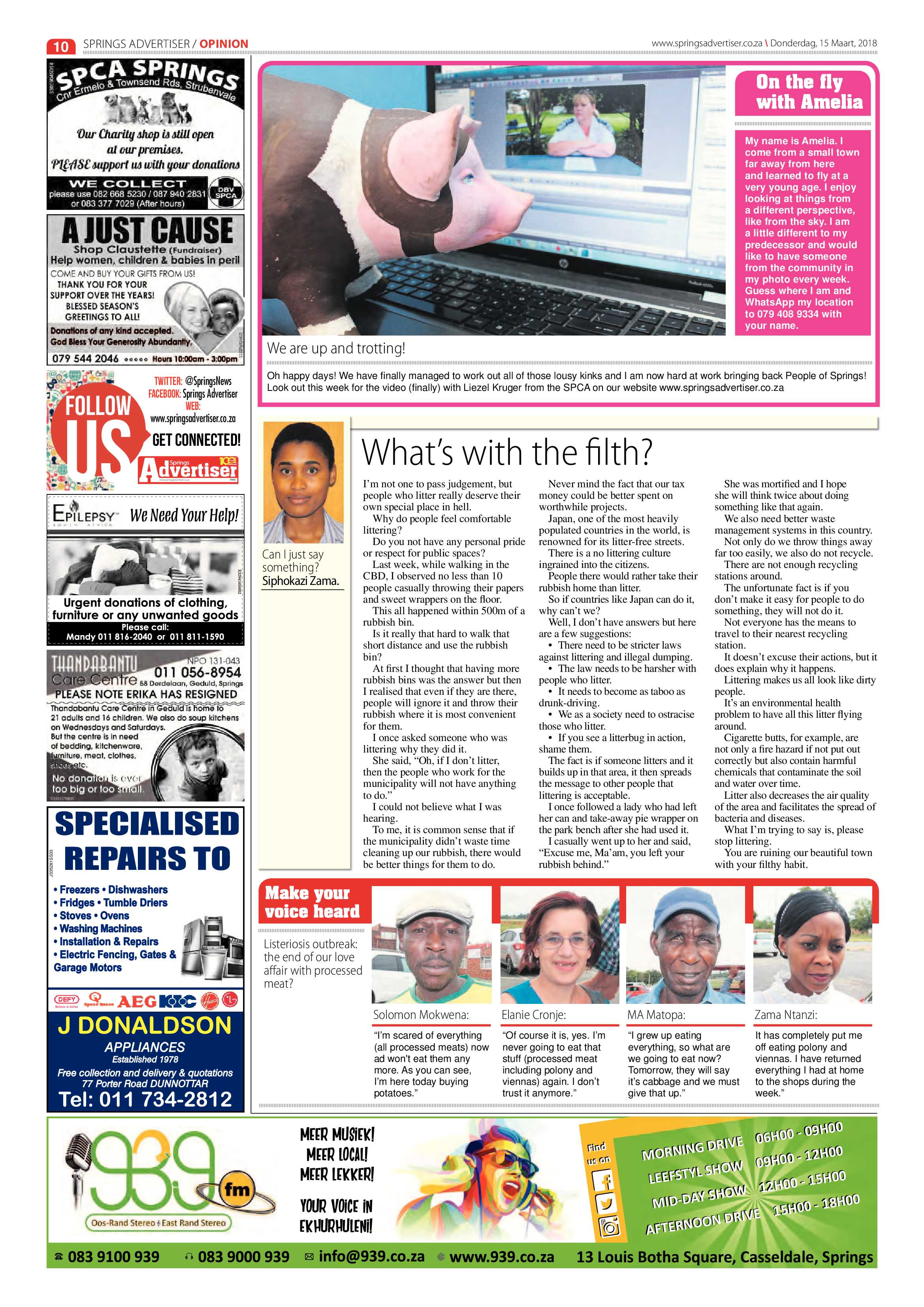 Springs Advertiser 15 March 2018 page 10