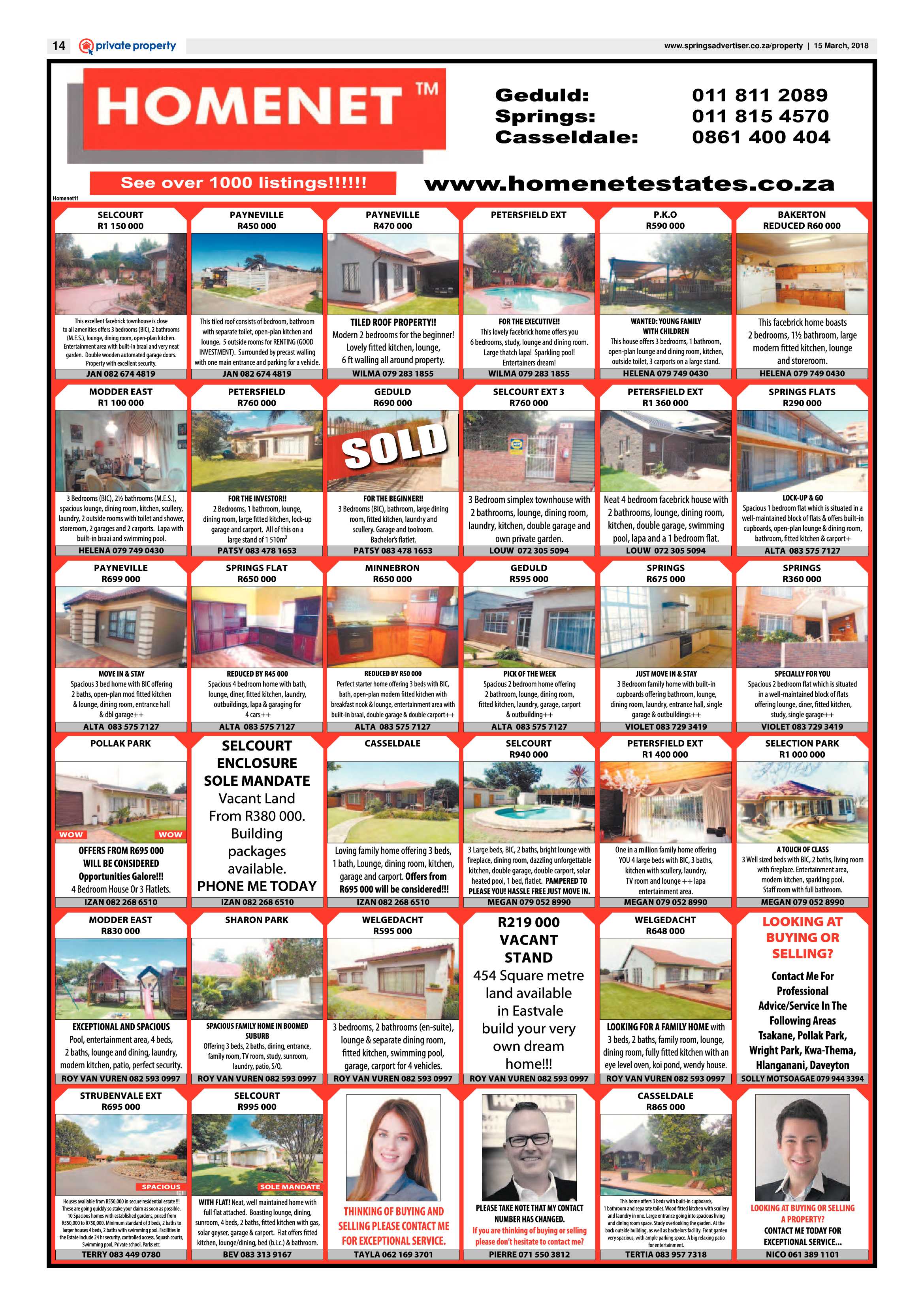 Springs Advertiser 15 March 2018 page 14