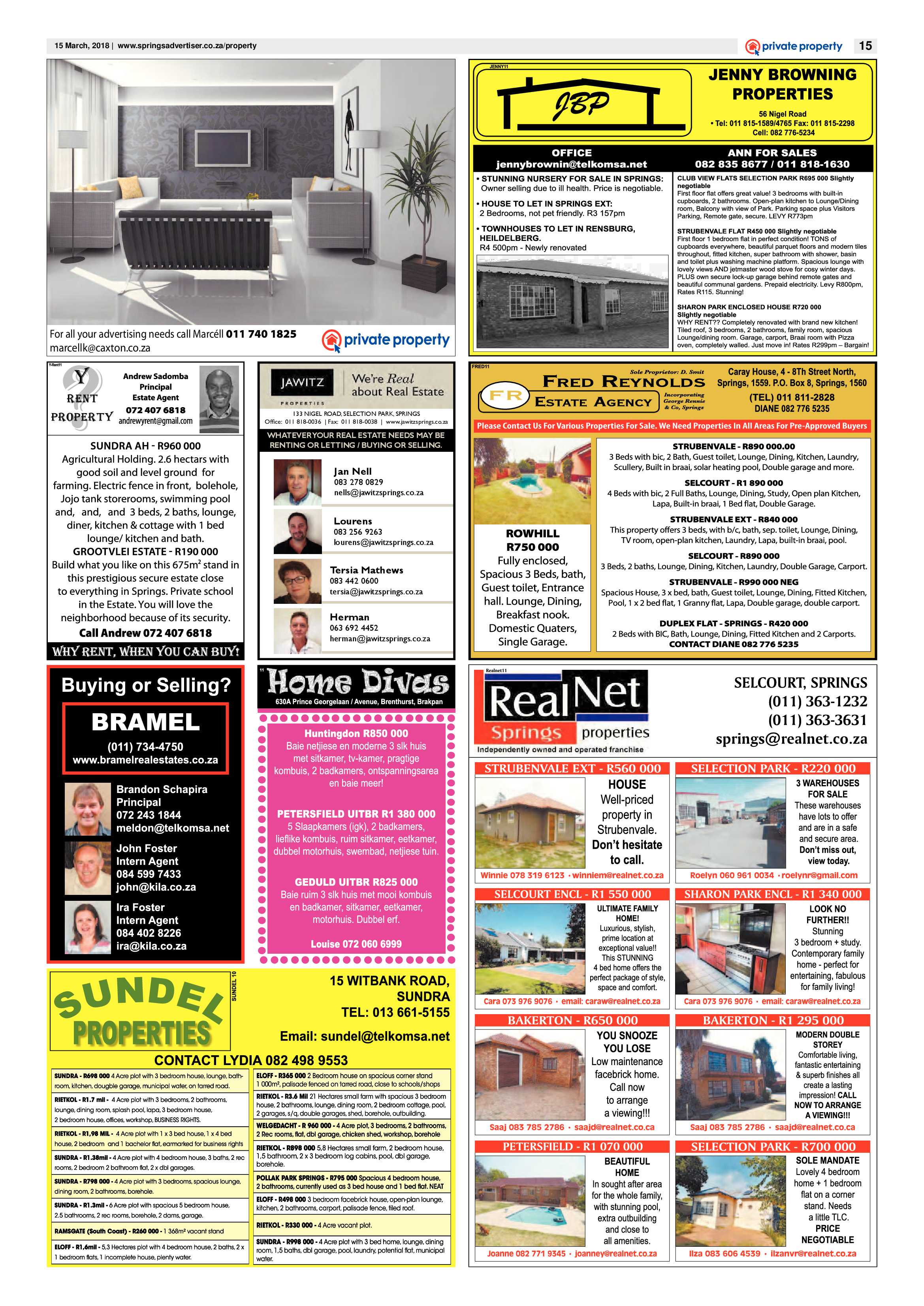 Springs Advertiser 15 March 2018 page 15