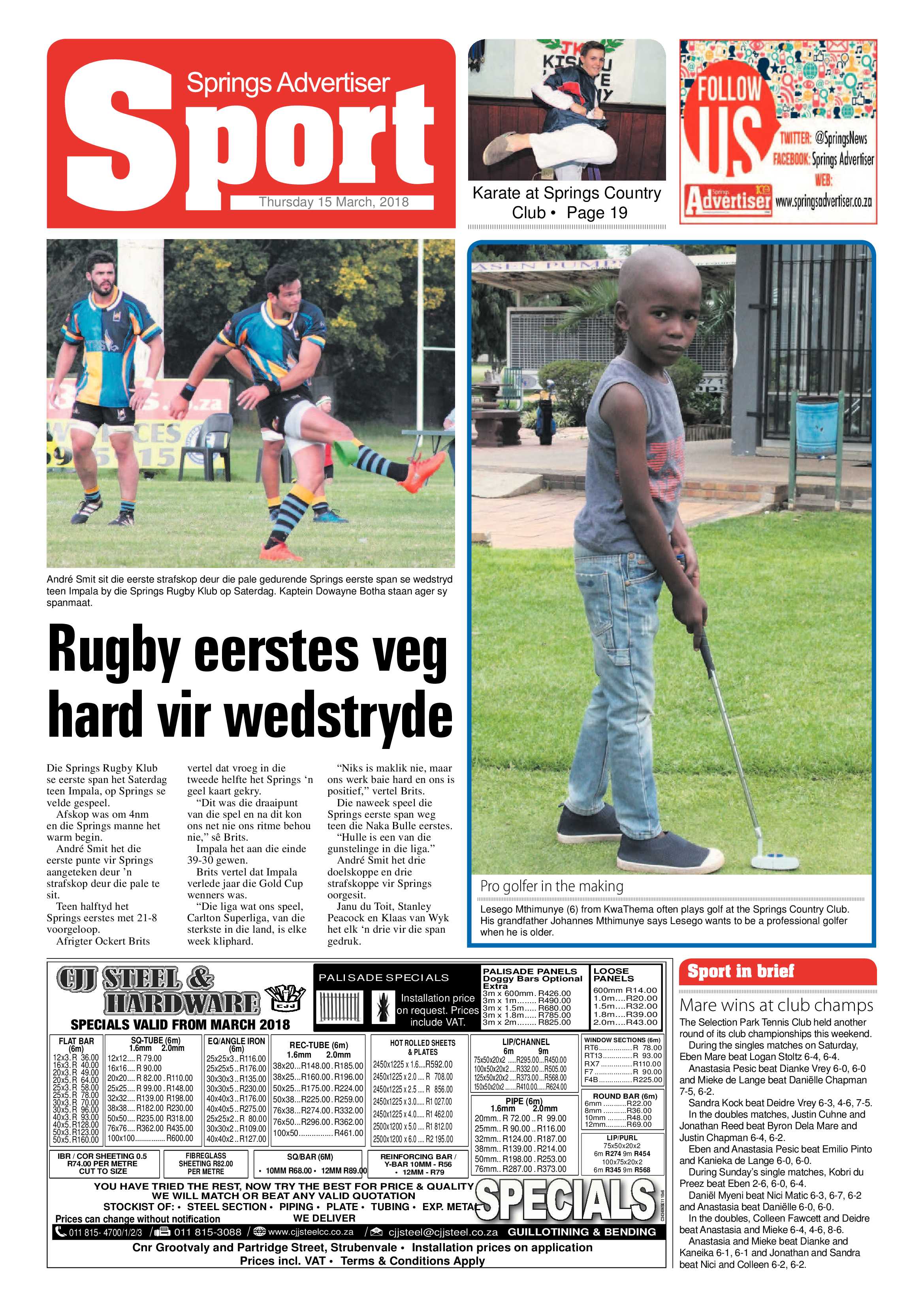 Springs Advertiser 15 March 2018 page 20