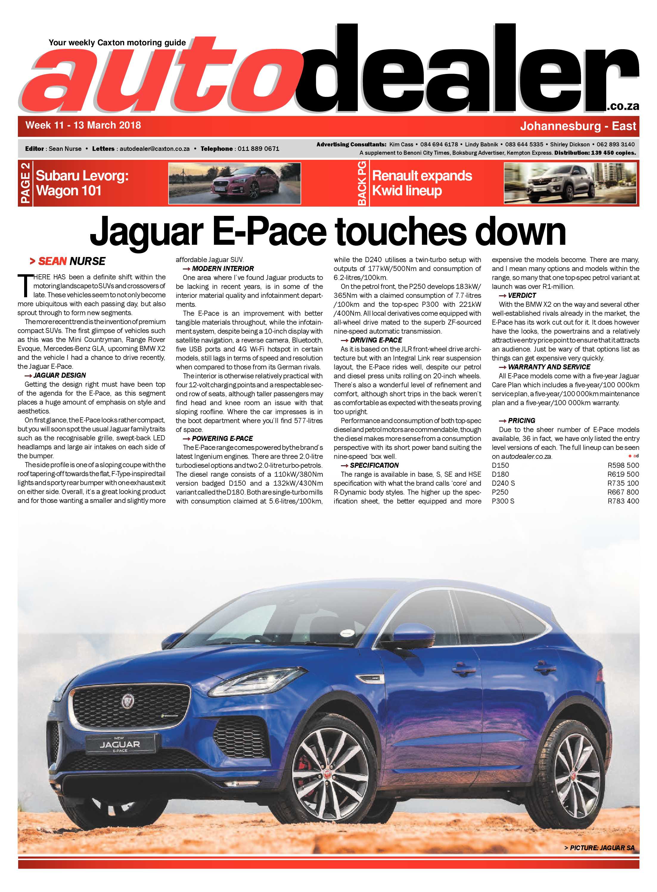 Springs Advertiser 15 March 2018 page 21