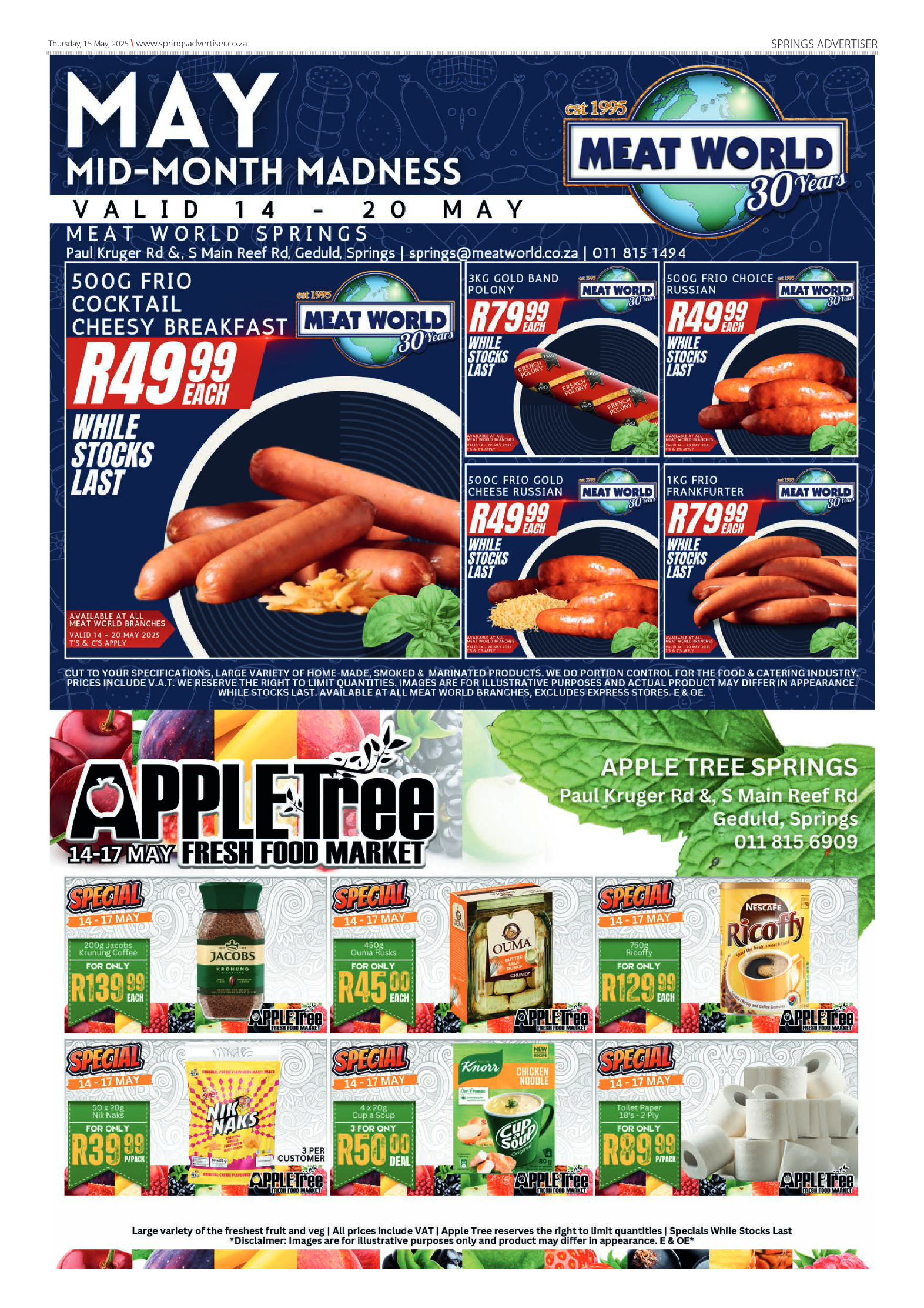 Springs Advertiser 15 May 2025 page 11