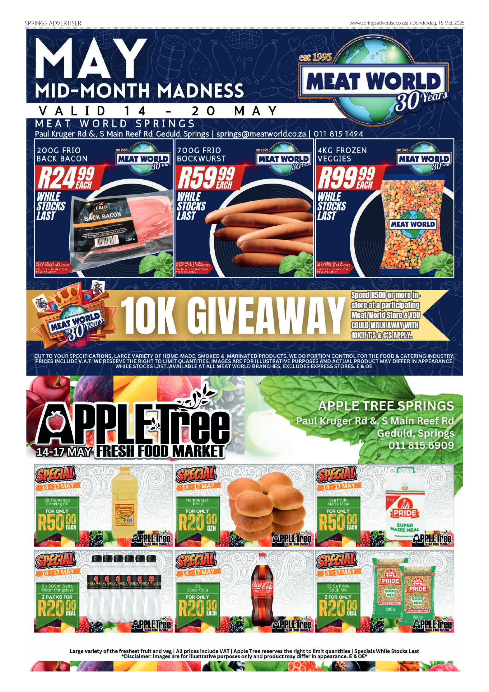 Springs Advertiser 15 May 2025 page 12