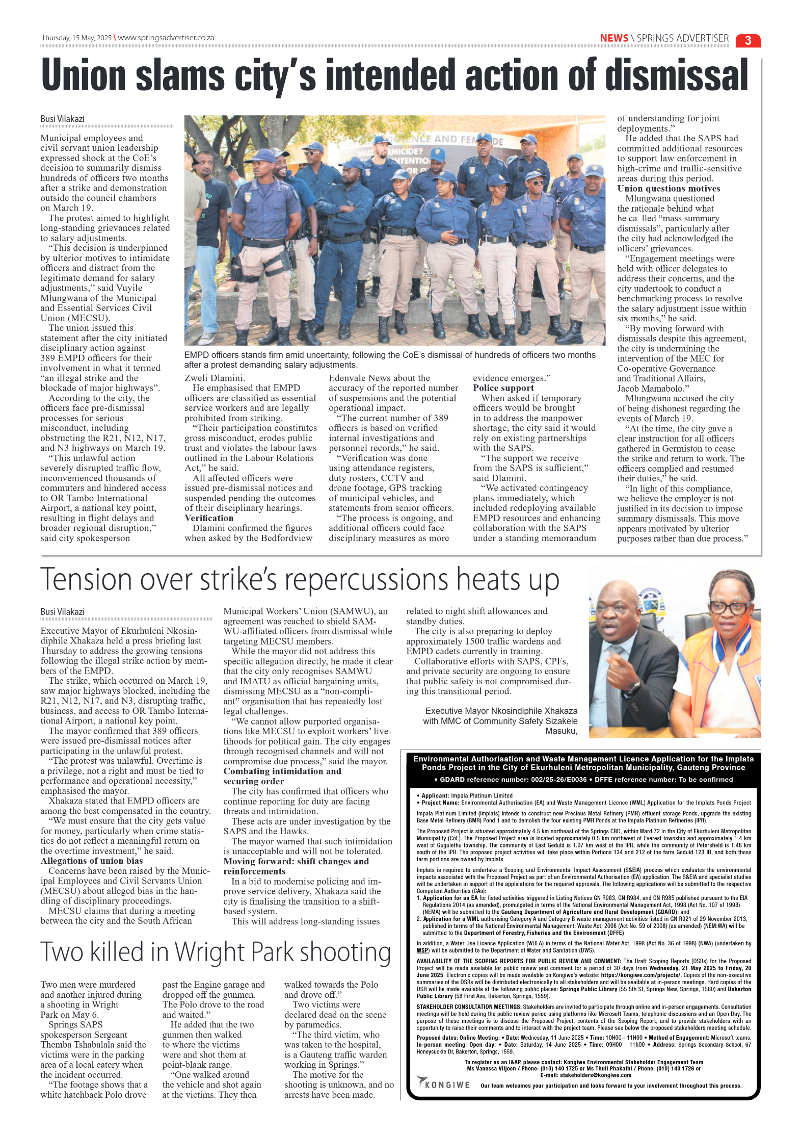 Springs Advertiser 15 May 2025 page 5