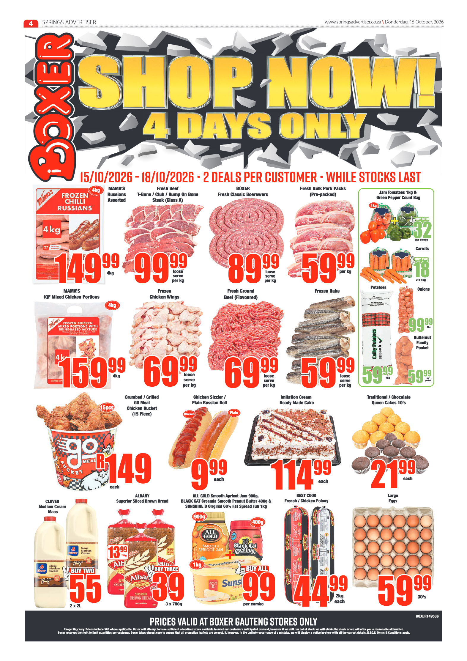 Springs Advertiser 15 October 2026 page 4