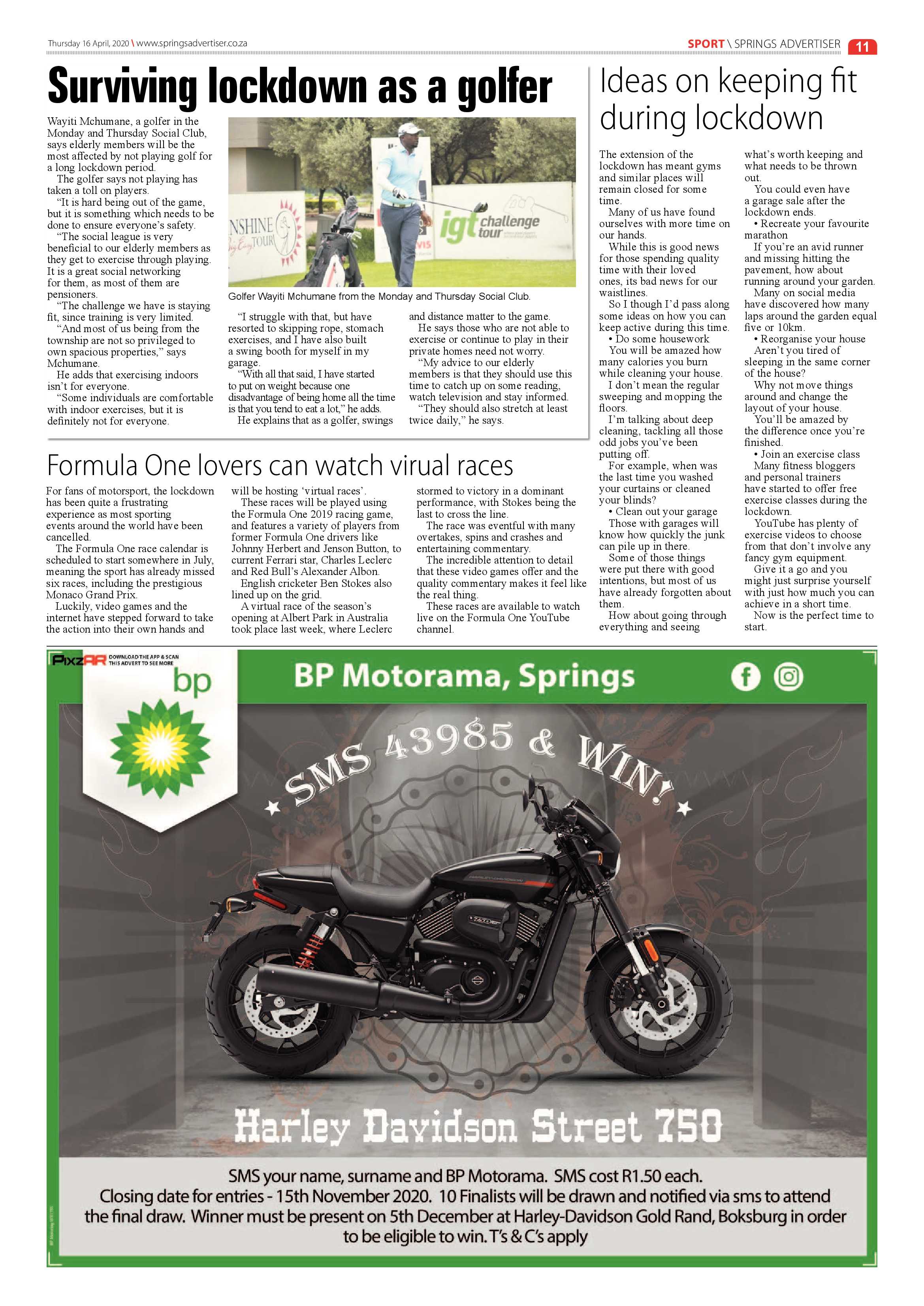 Springs Advertiser 9 April 2020 page 11