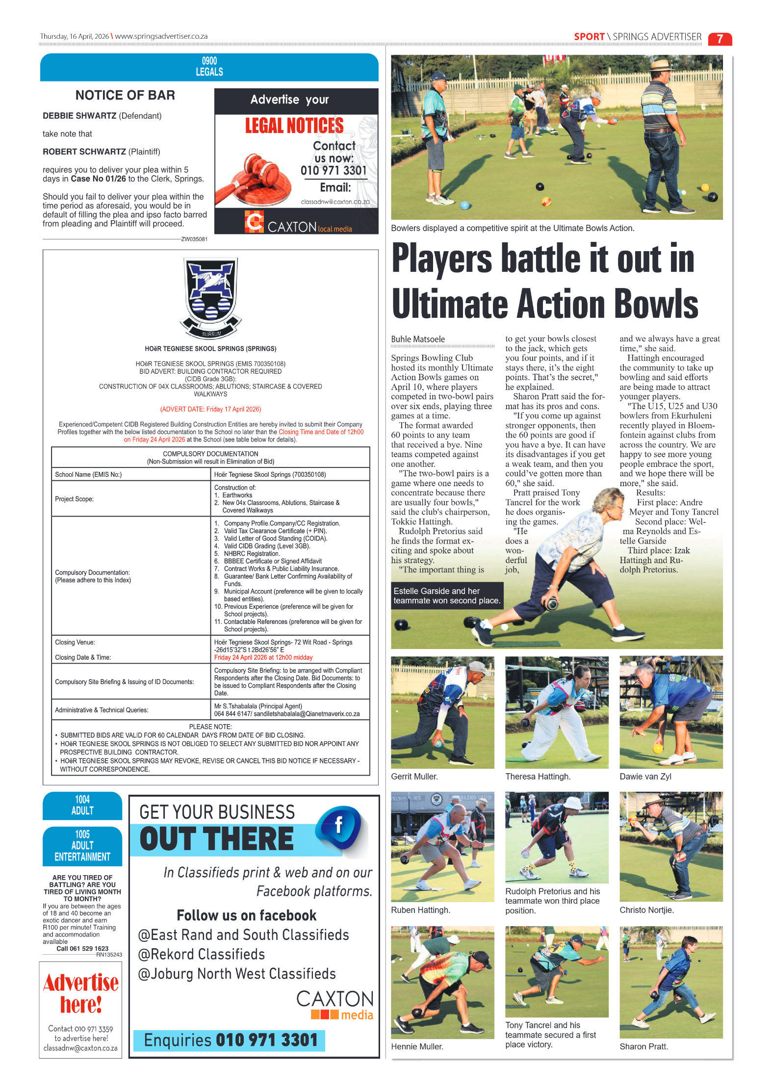 Springs Advertiser 16 April 2026 page 7