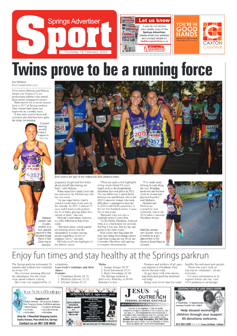 Springs Advertiser 16 February 2023 page 8