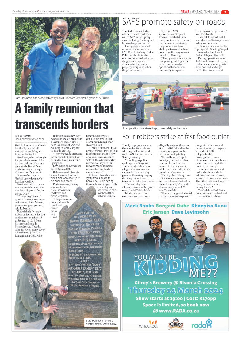 Springs Advertiser 16 February 2024 page 3