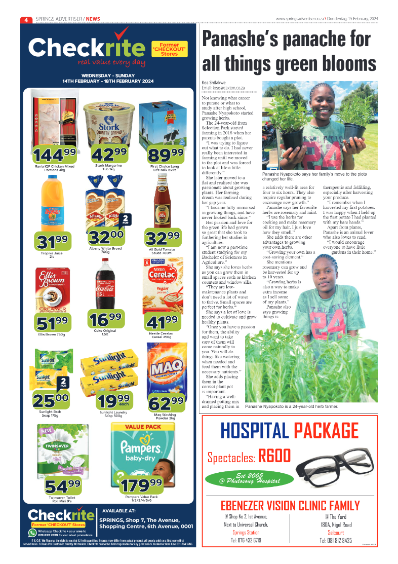 Springs Advertiser 16 February 2024 page 4