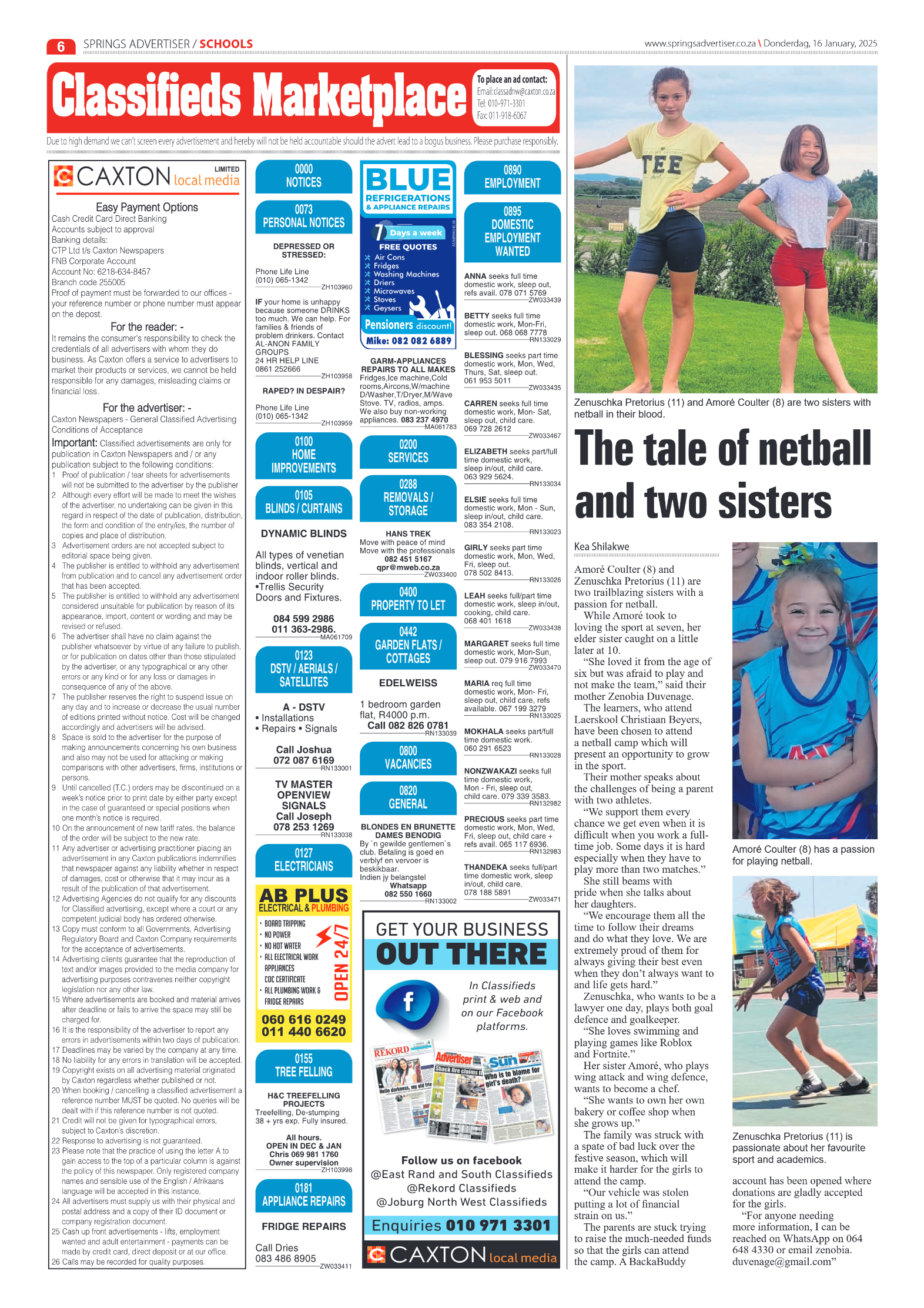 Springs Advertiser 16 January 2025 page 6