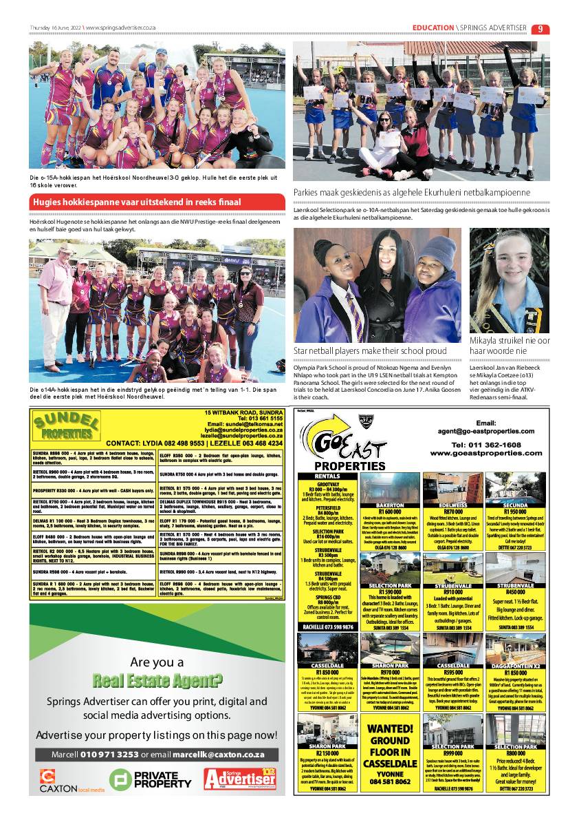 Springs Advertiser 16 June 2022 page 9