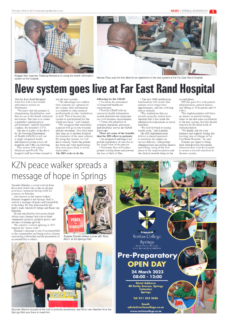 Springs Advertiser 16 March 2023 page 3