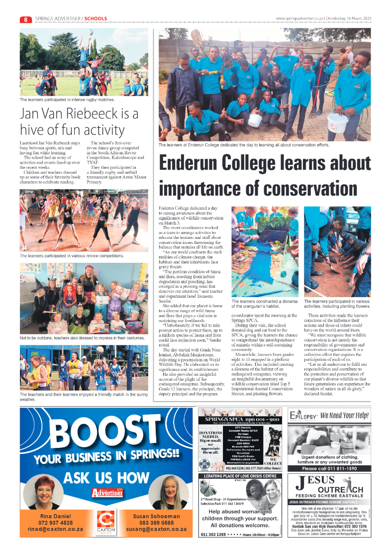 Springs Advertiser 16 March 2023 page 8