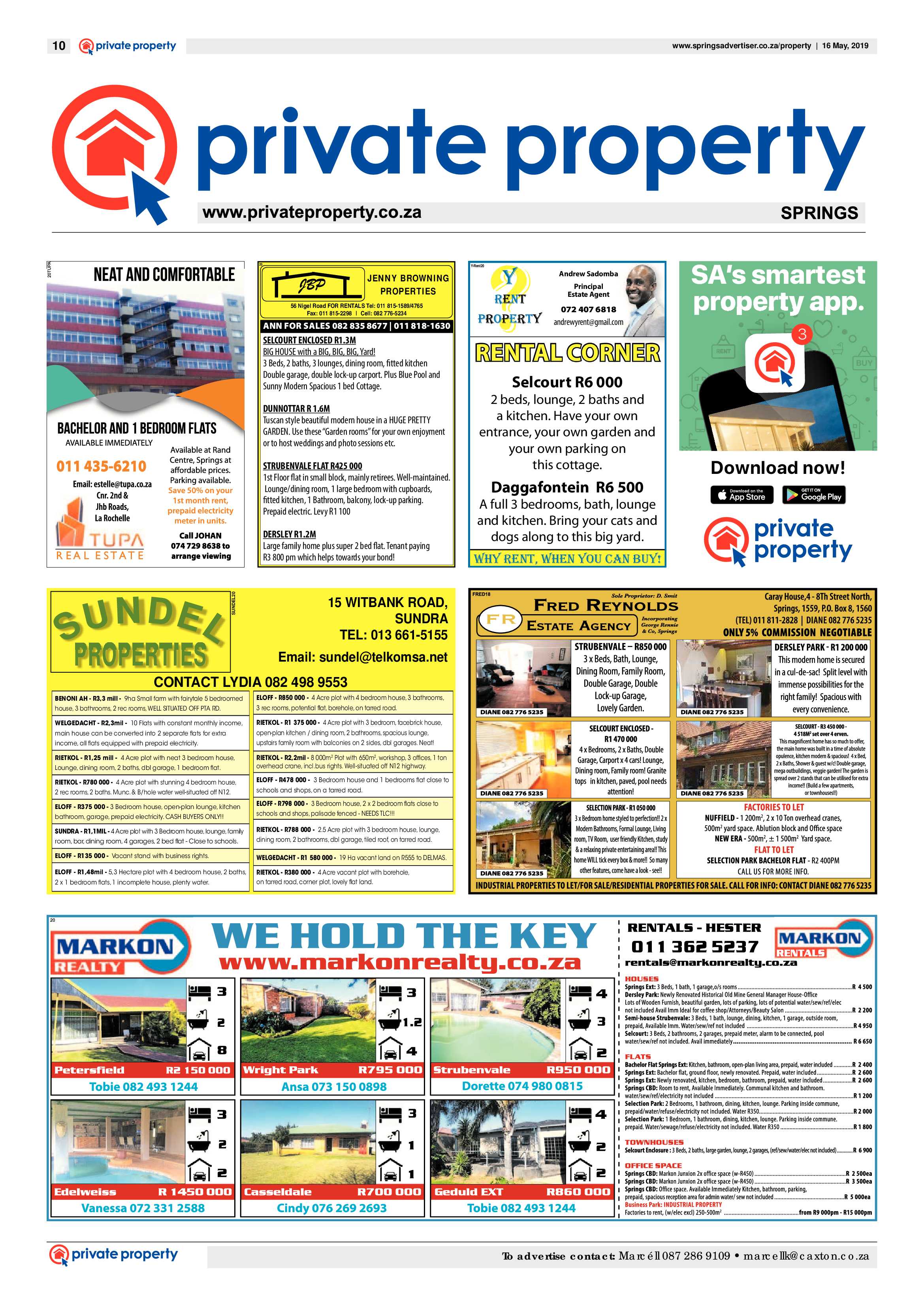 Springs Advertiser 16 May 2019 page 10
