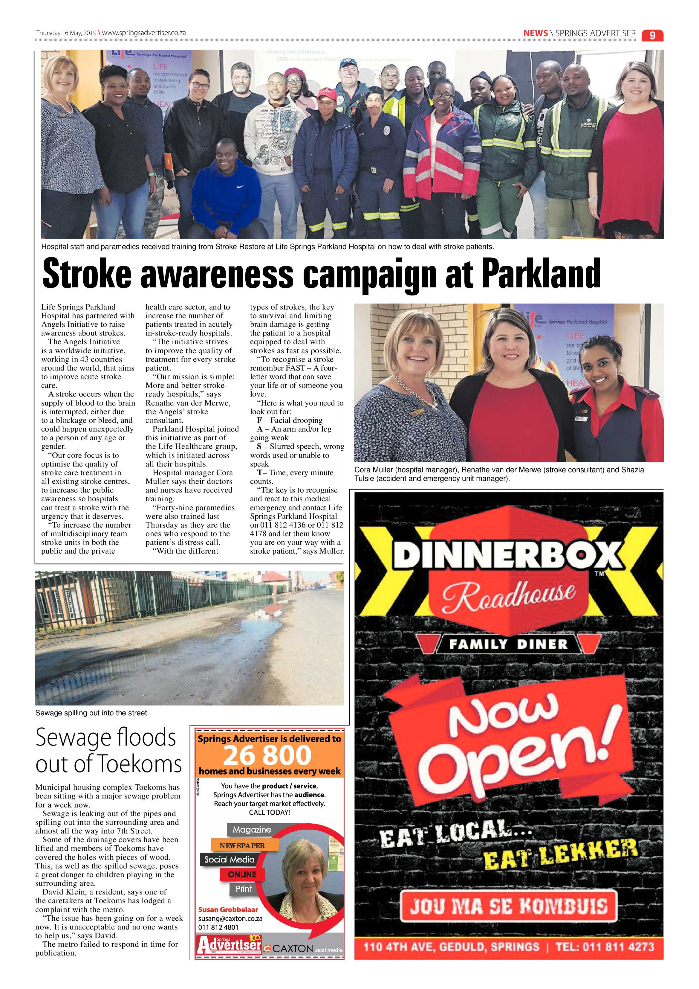 Springs Advertiser 16 May 2019 page 9