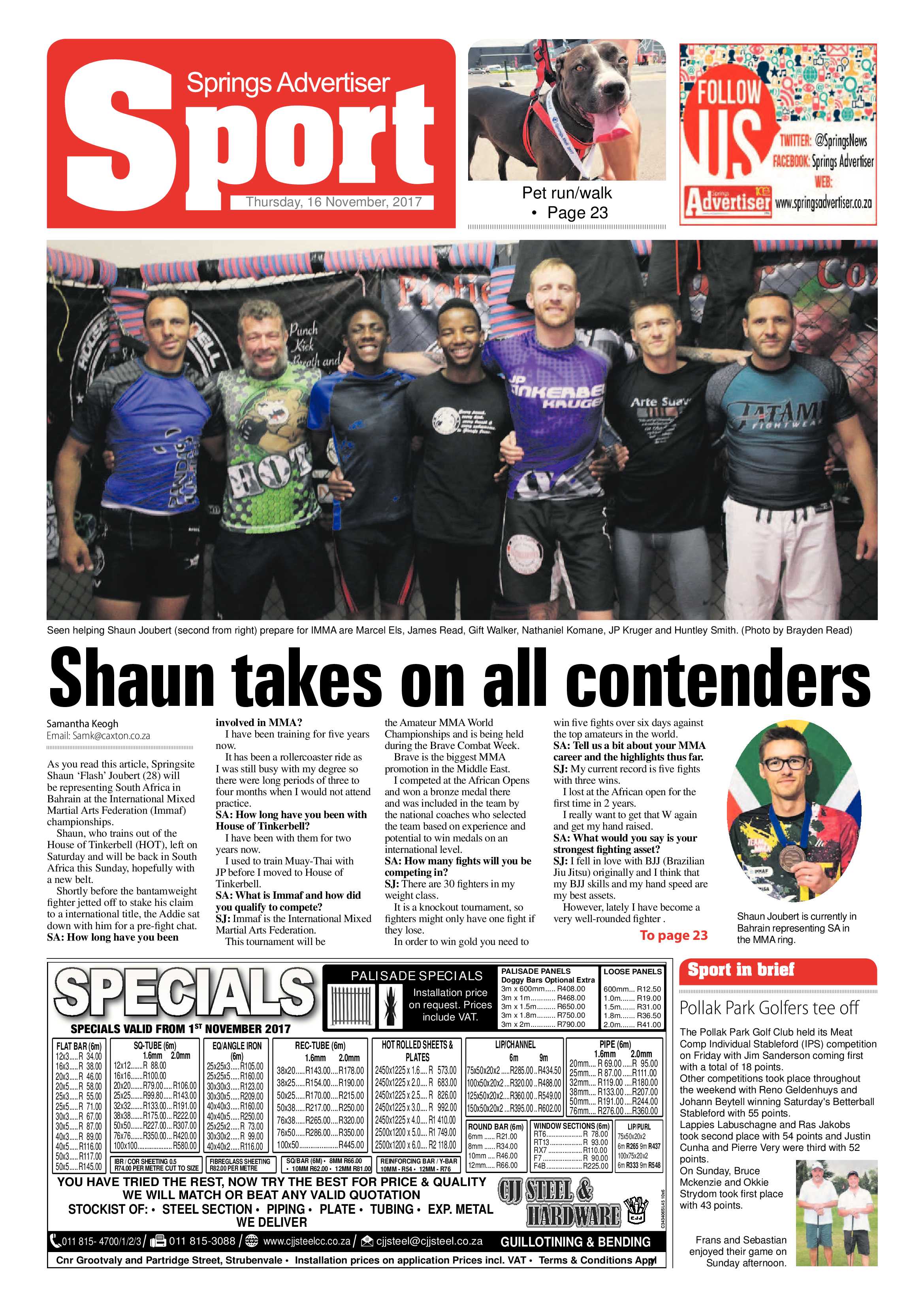 Springs Advertiser 16 November 2017 page 24