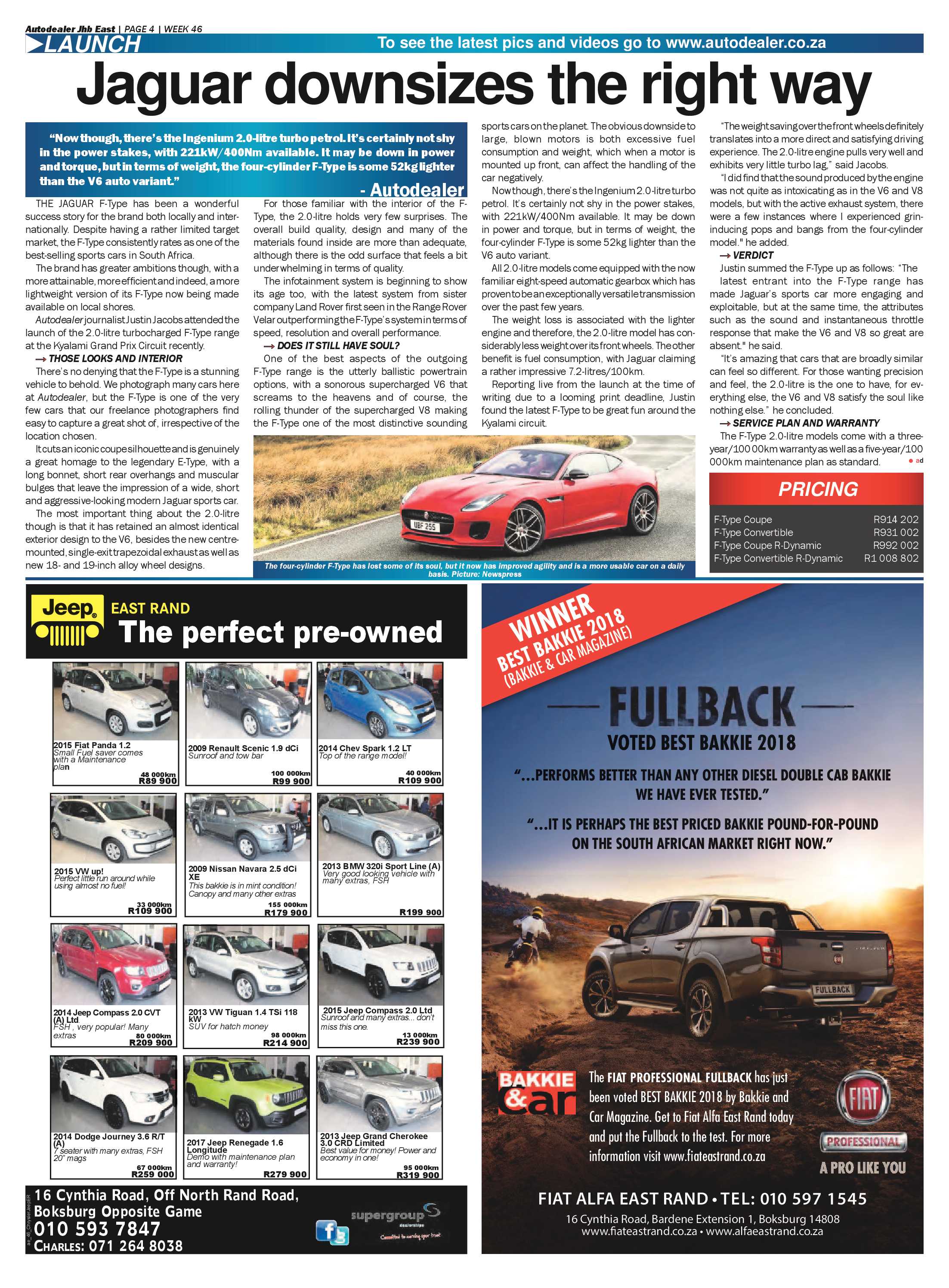 Springs Advertiser 16 November 2017 page 28