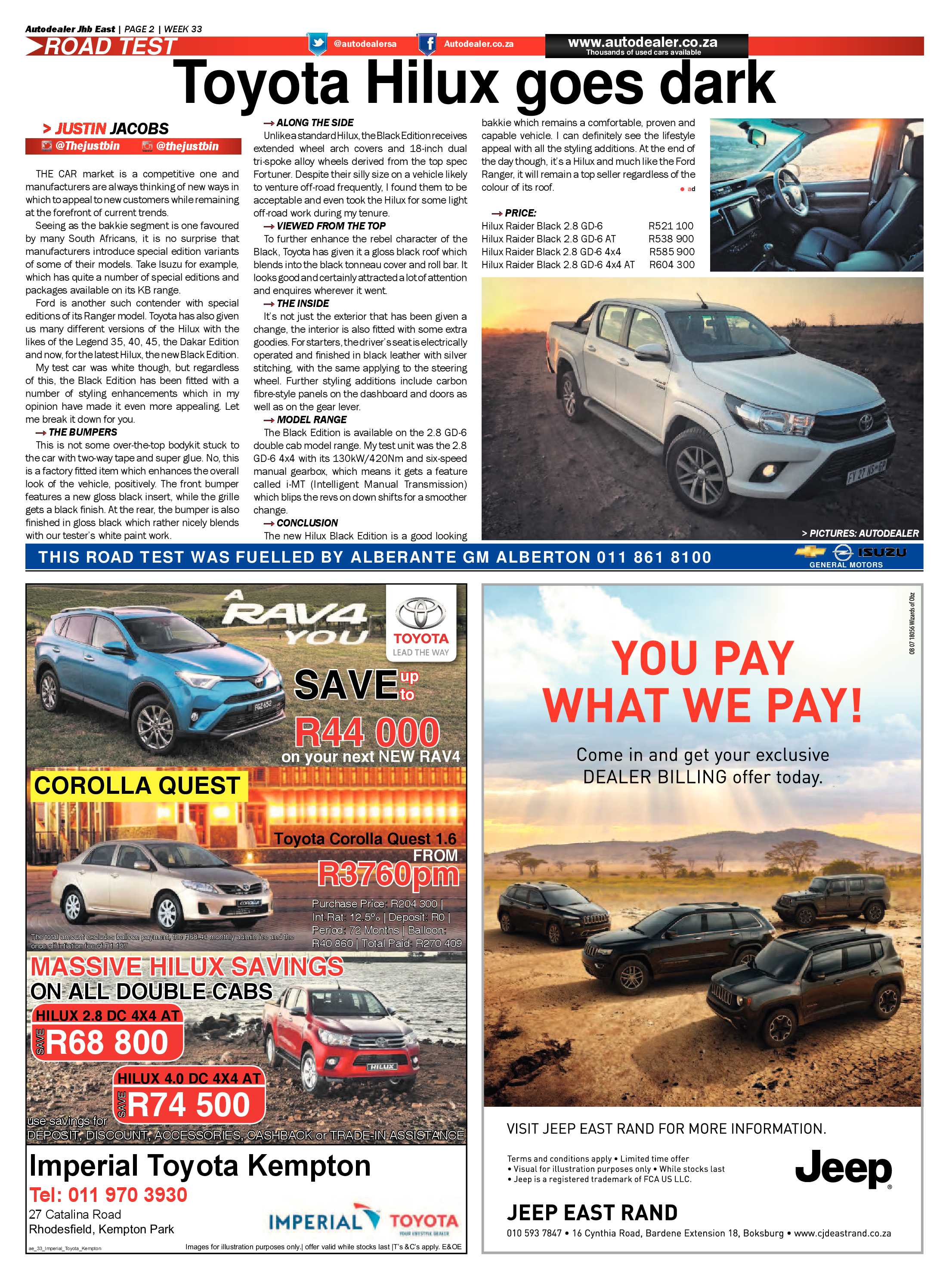 Springs Advertiser 17 August 2017 page 26