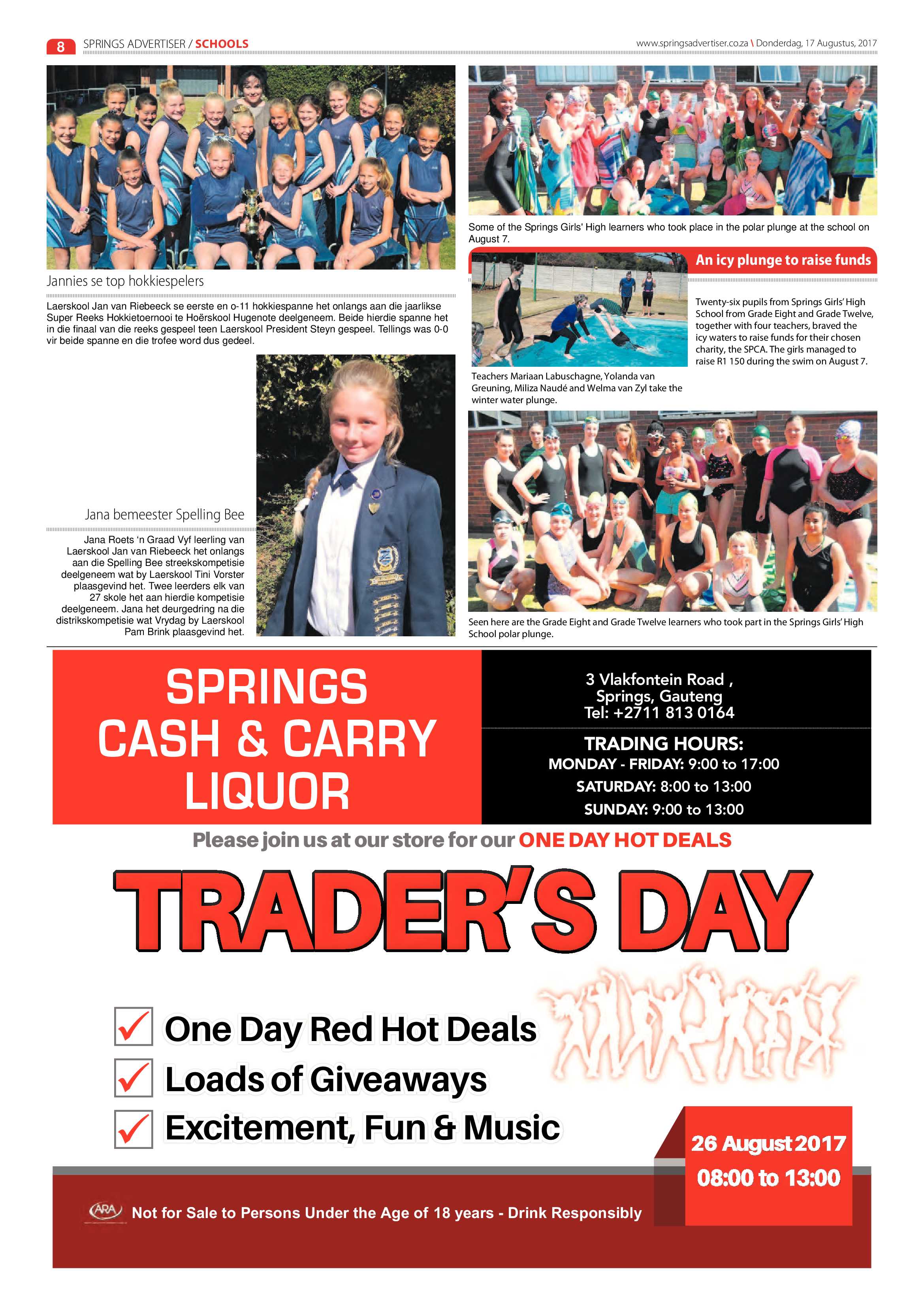 Springs Advertiser 17 August 2017 page 8