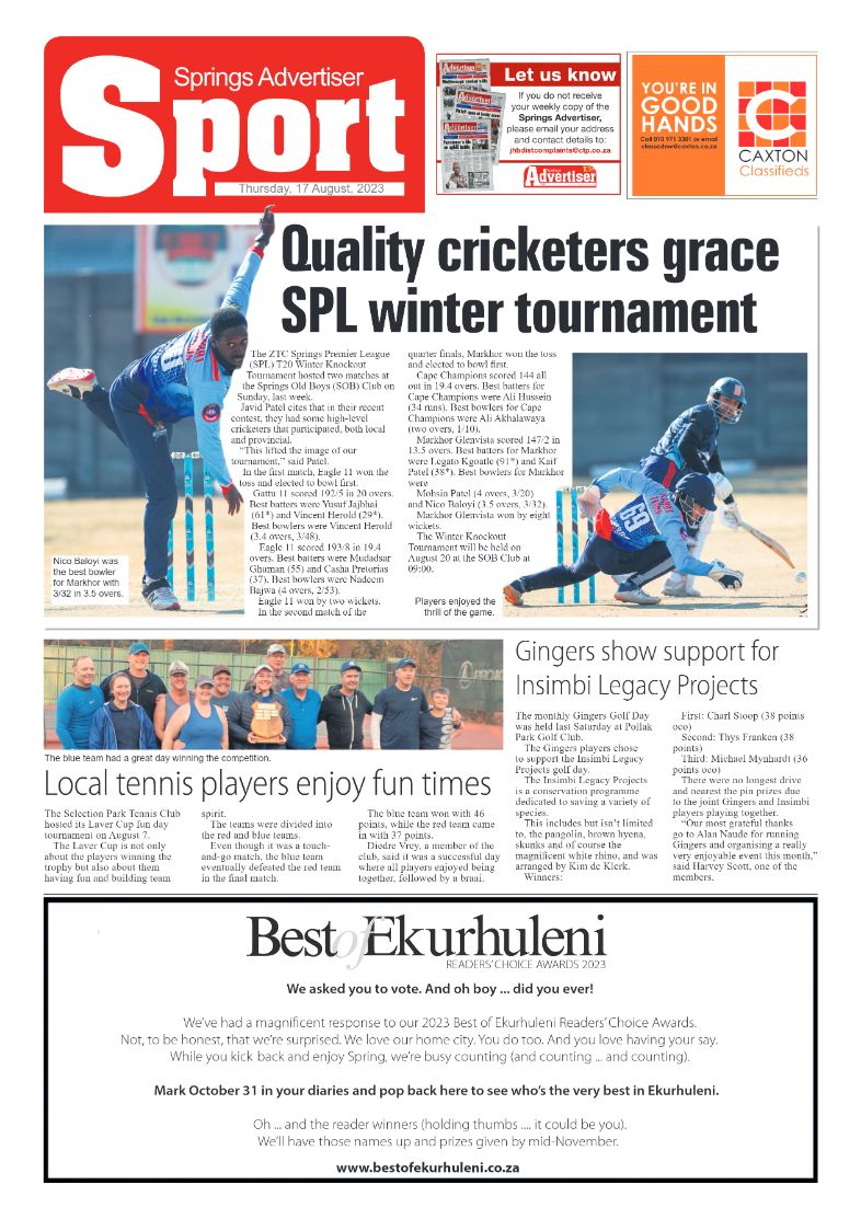 Springs Advertiser 17 August 2023 page 8