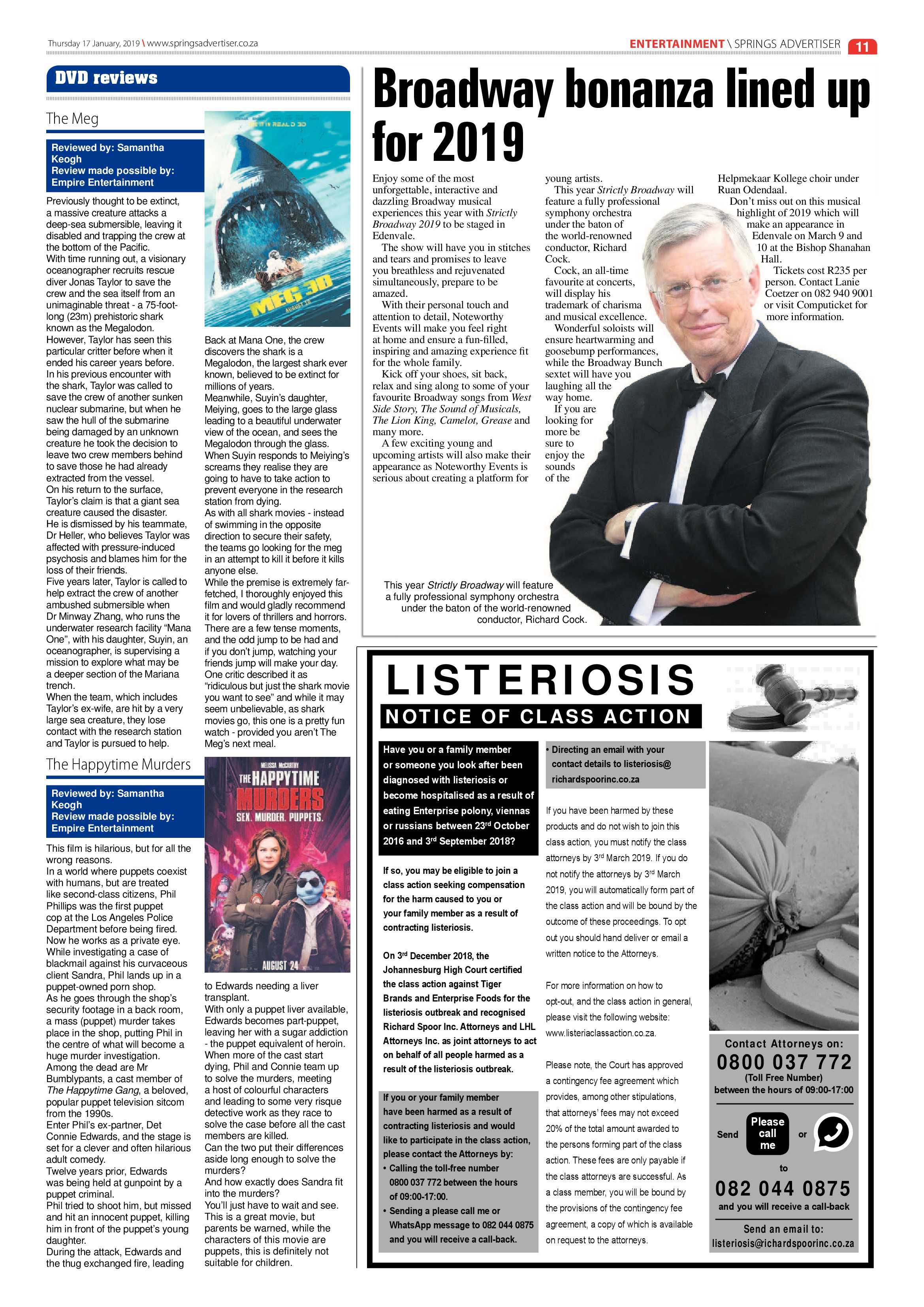 Springs Advertiser 17 January 2019 page 11
