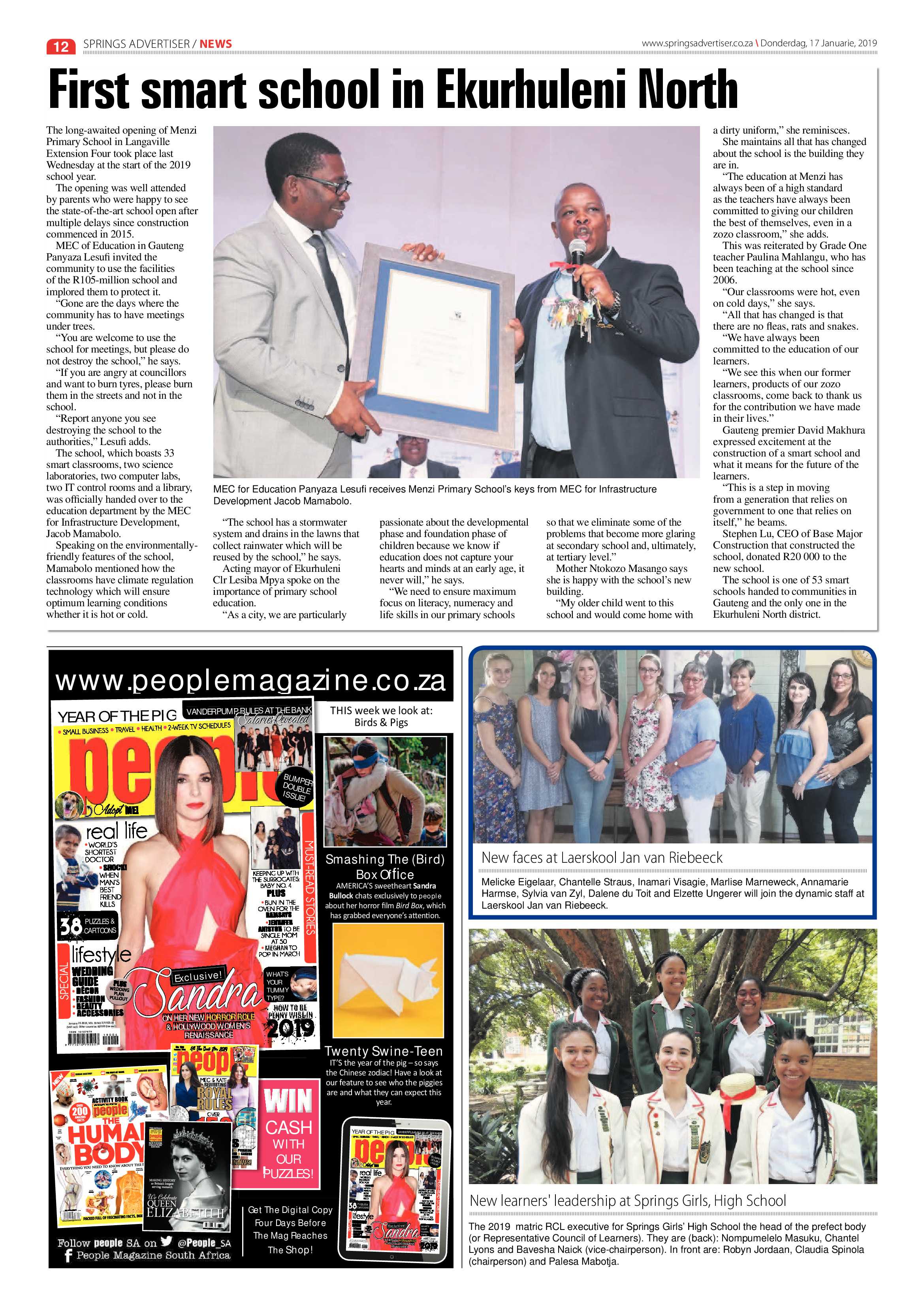 Springs Advertiser 17 January 2019 page 12