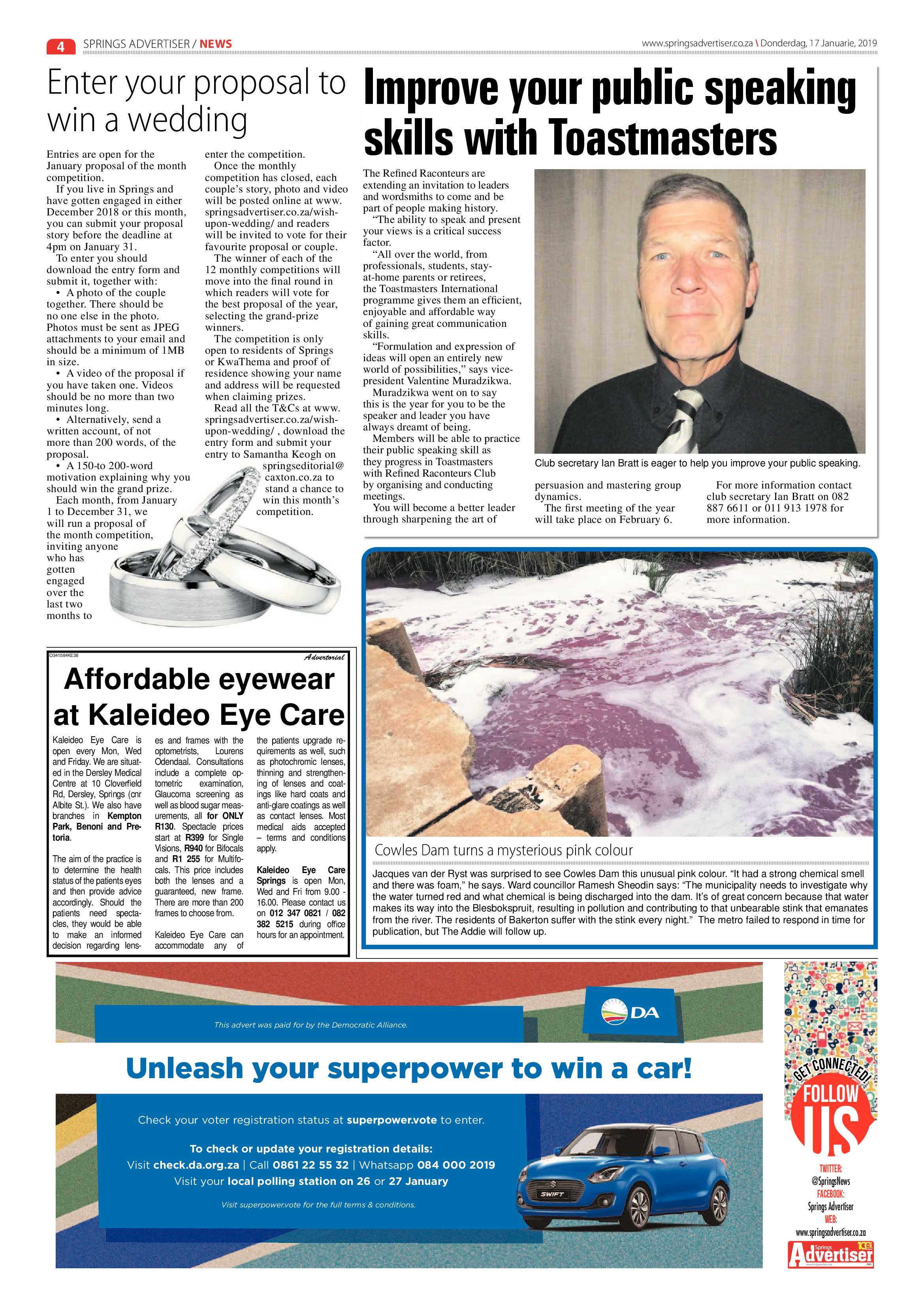 Springs Advertiser 17 January 2019 page 4