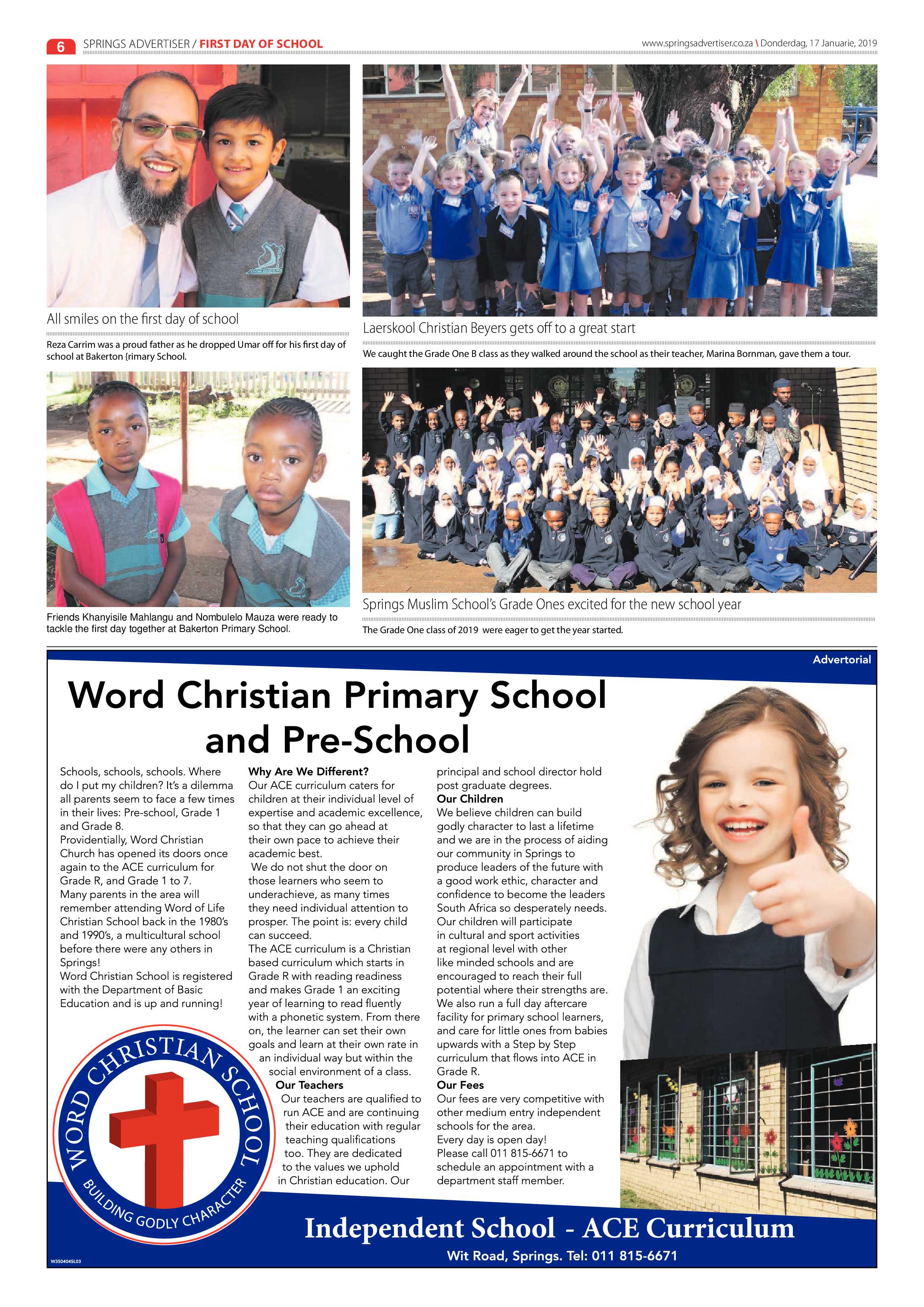 Springs Advertiser 17 January 2019 page 6