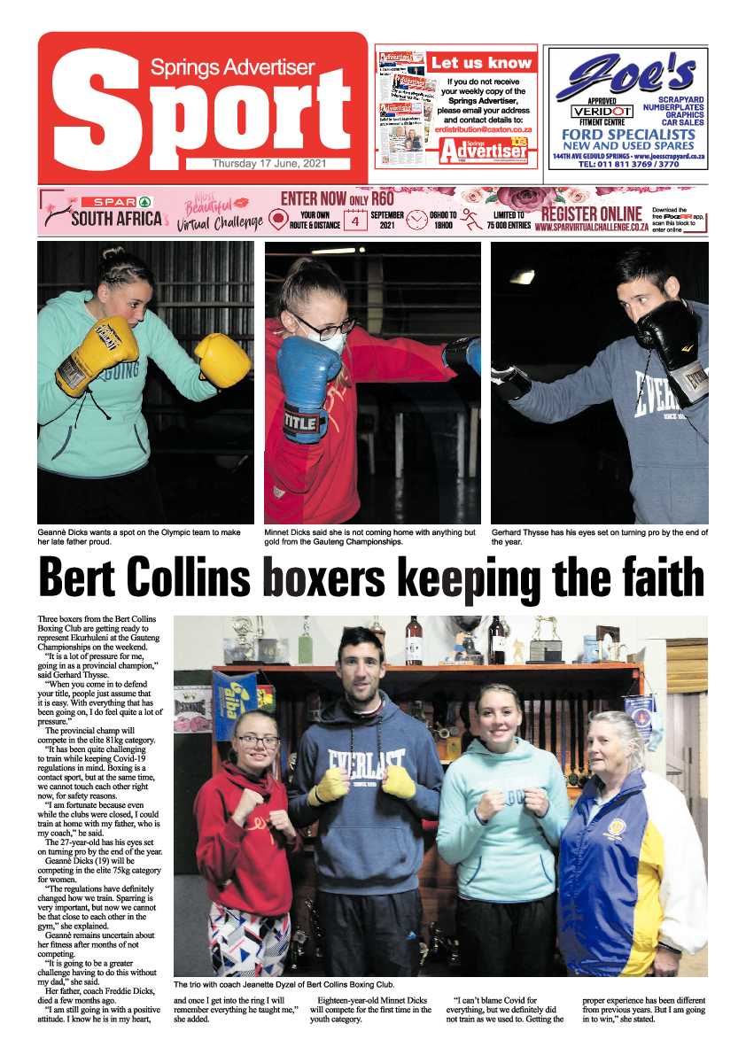 Springs Advertiser 17 June 2021 page 12