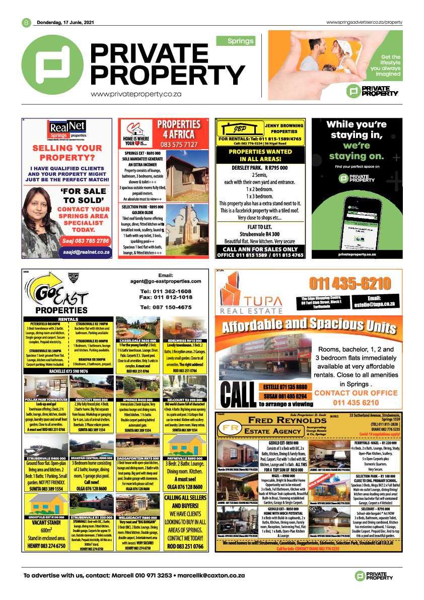 Springs Advertiser 17 June 2021 page 8