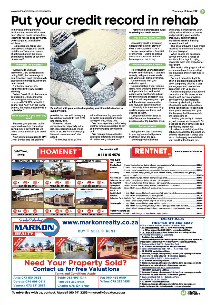 Springs Advertiser 17 June 2021 page 9