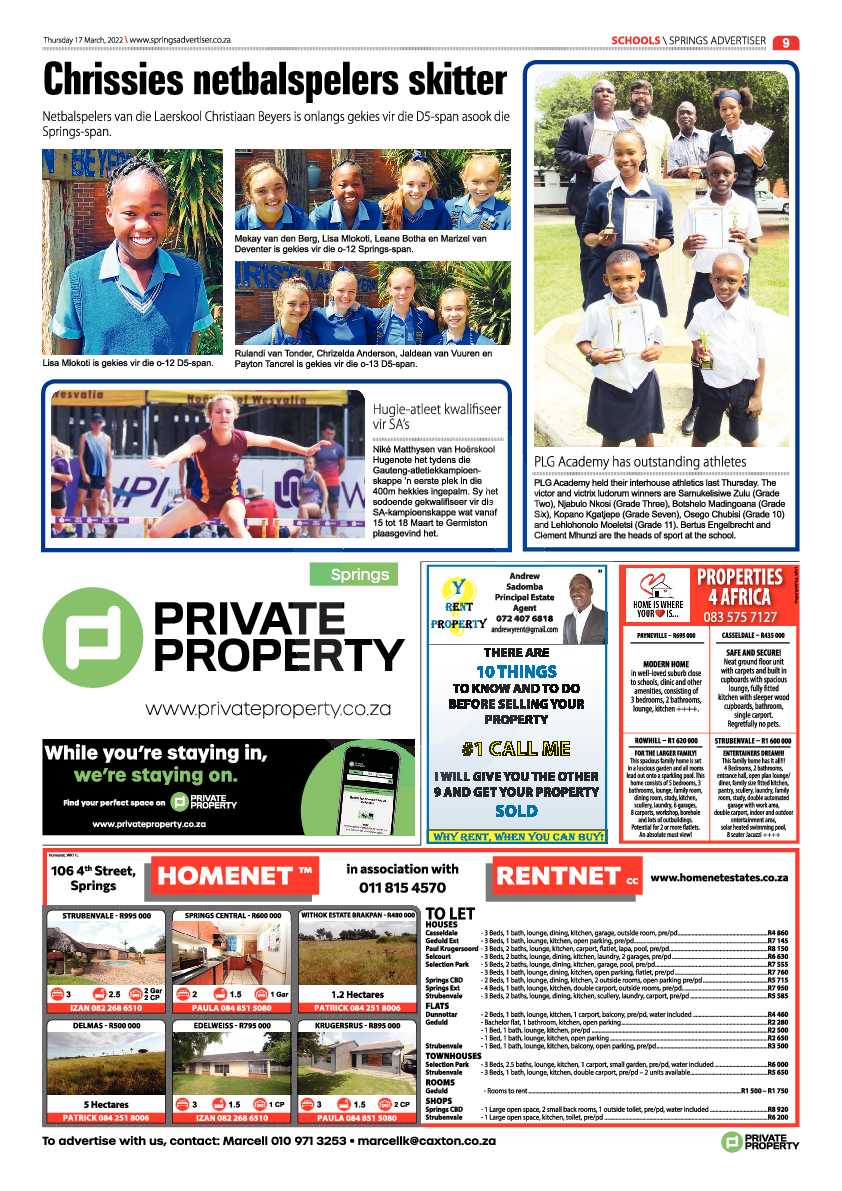 Springs Advertiser 17 March 2022 page 9