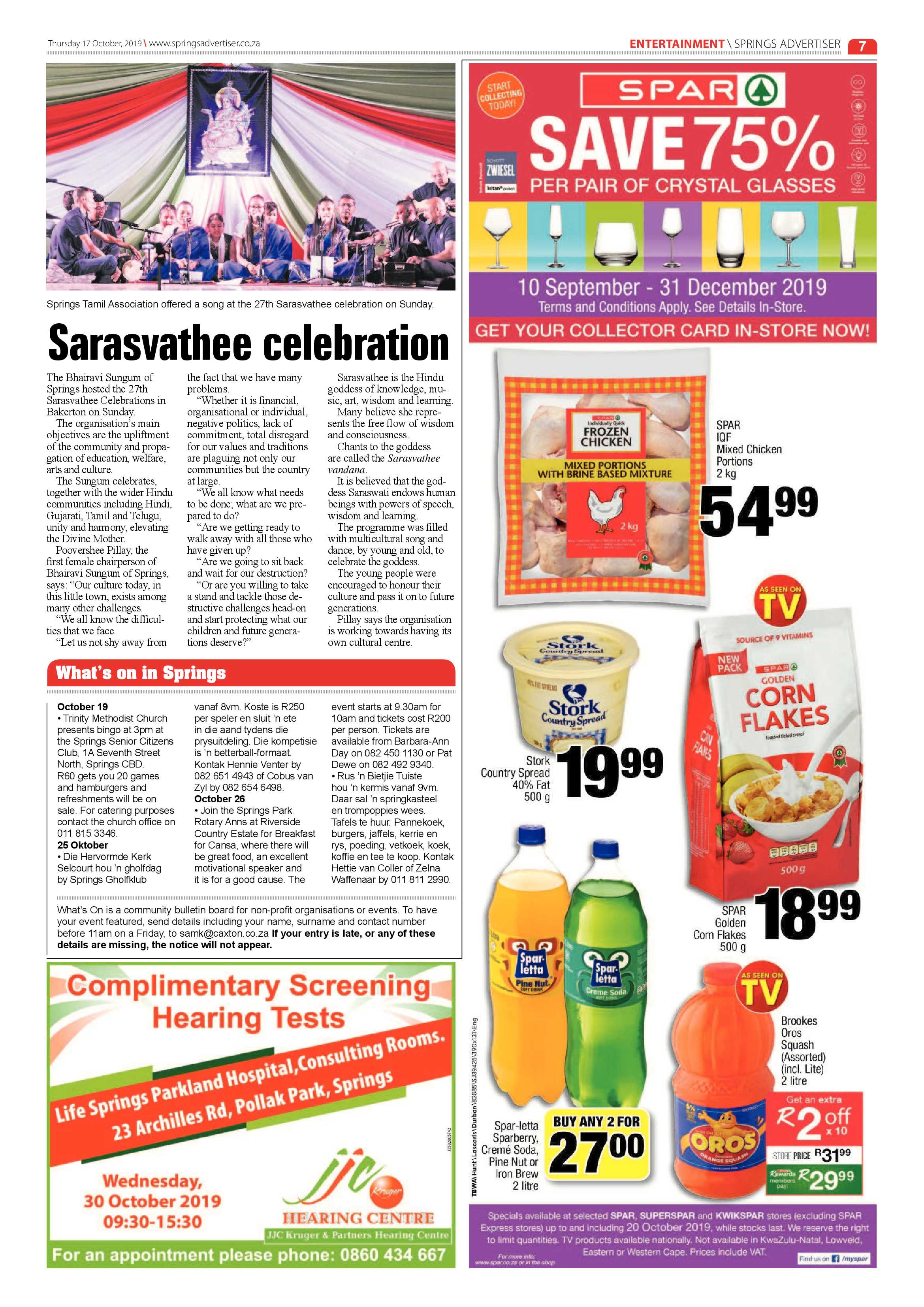 Springs Advertiser 17 October 2019 page 7